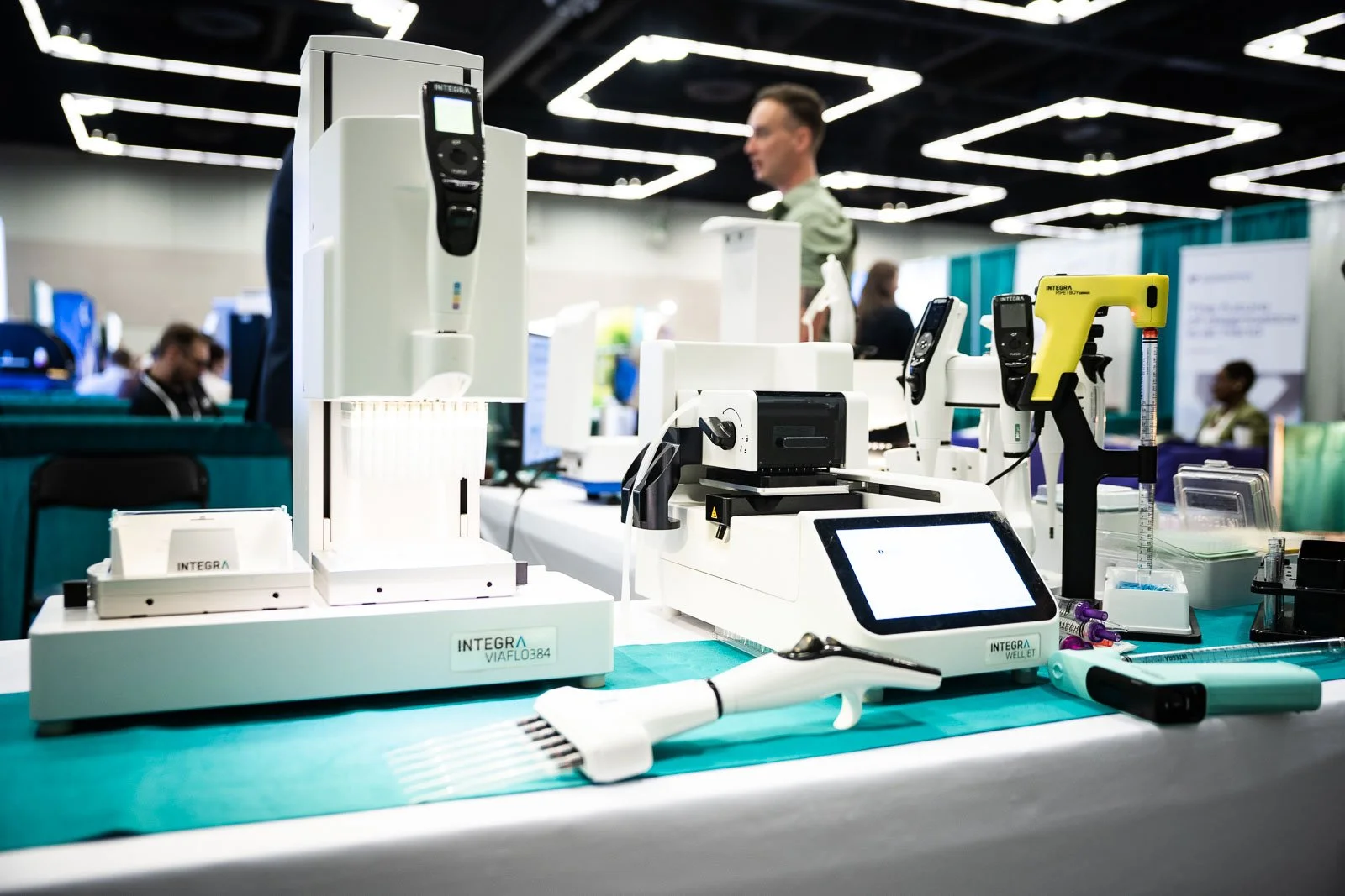 Medical equipment on display at the Portland Expo Center