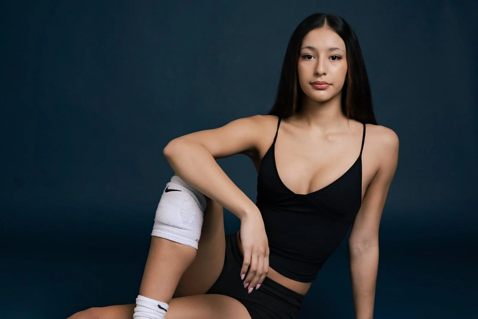 Actress headshot studio shoot