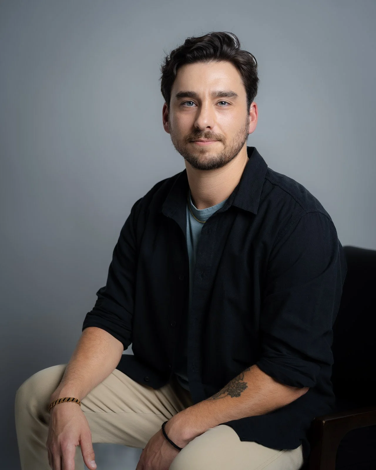 Acting headshots for a young man