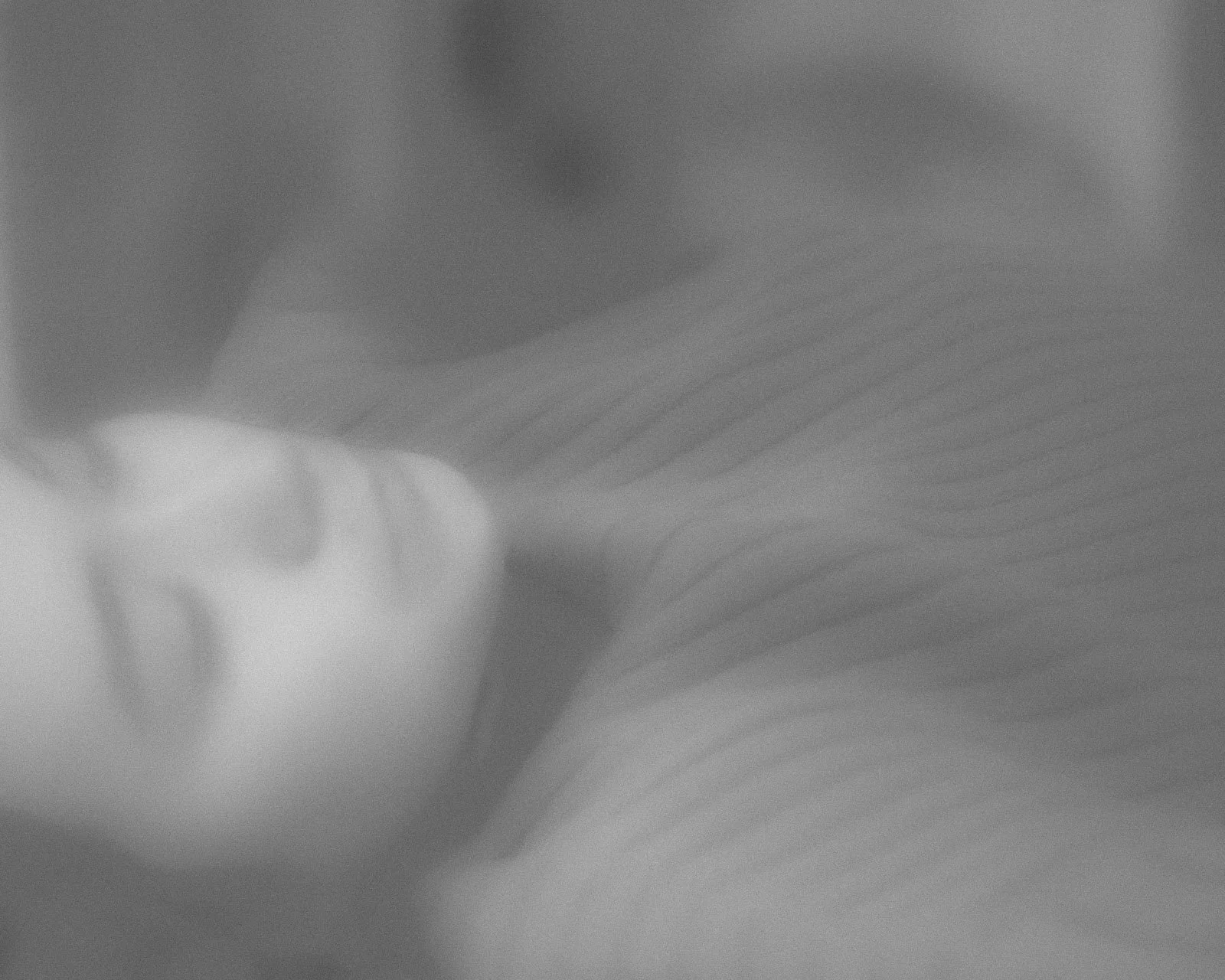 A hazy portrait of a young asian girl