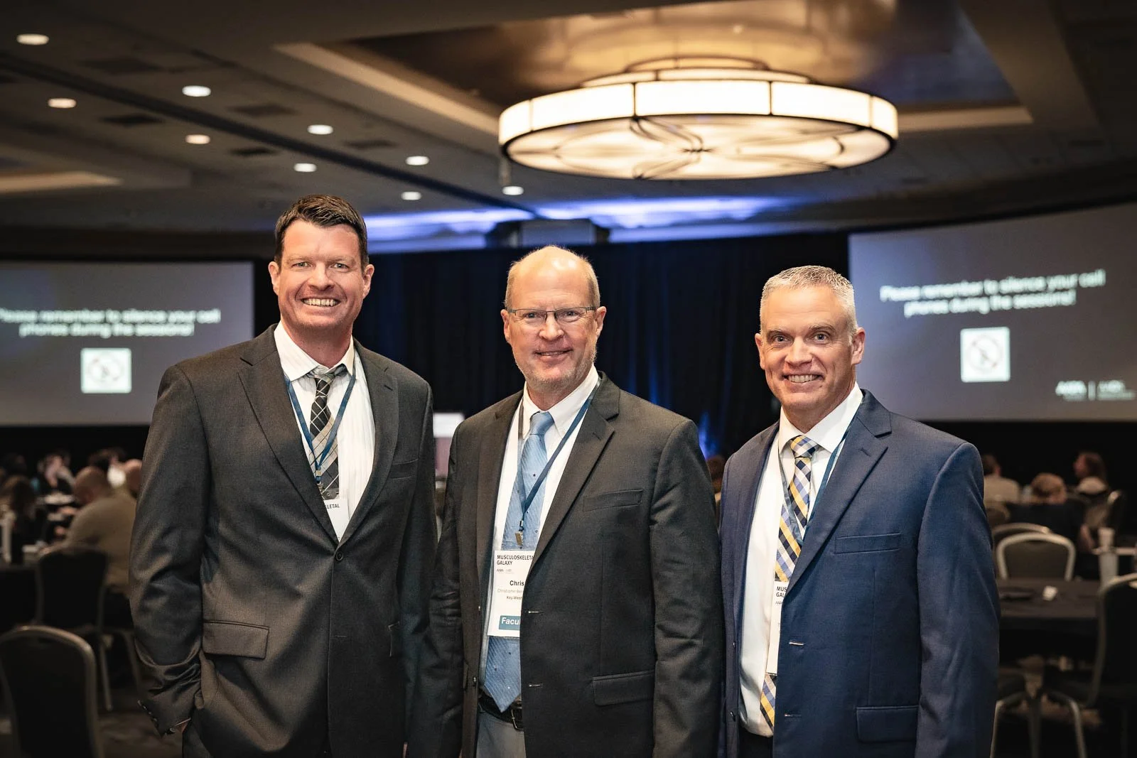 Leadership team of APHL in a conference room