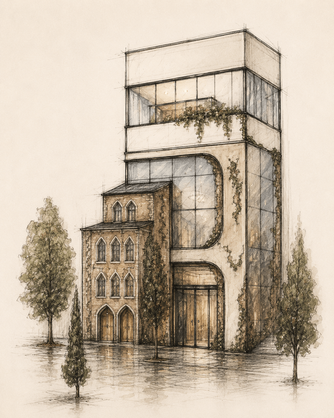 echo-hotel-front-entrance concept-sketch.png