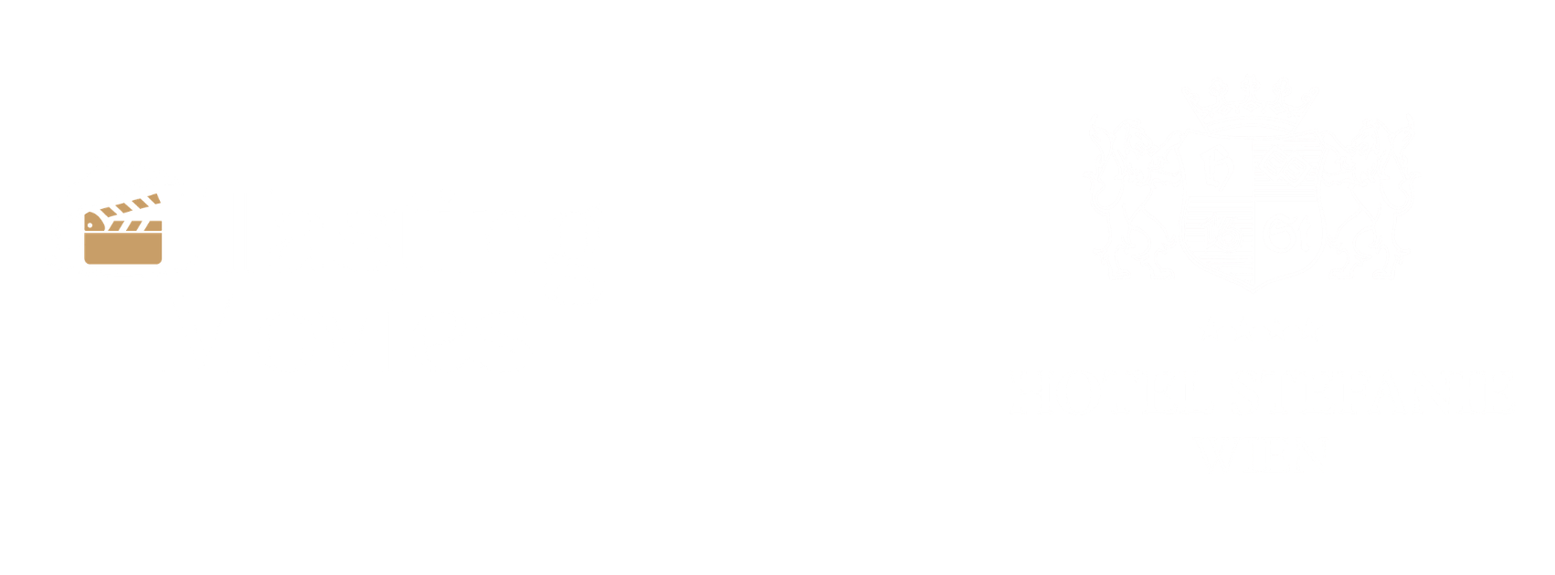 Das Bild zeigt die Logos von Tasting Movies und Hotel Stefanie Wien auf schwarzem Hintergrund.