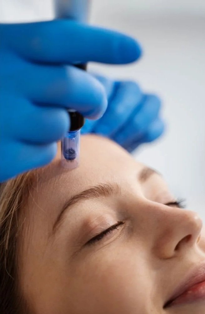 Forehead Botox injection by nurse practitioner