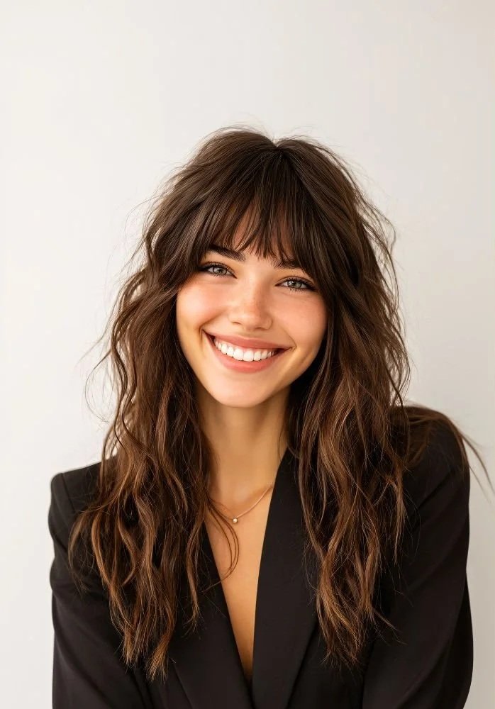 Client relaxing before aesthetic treatment