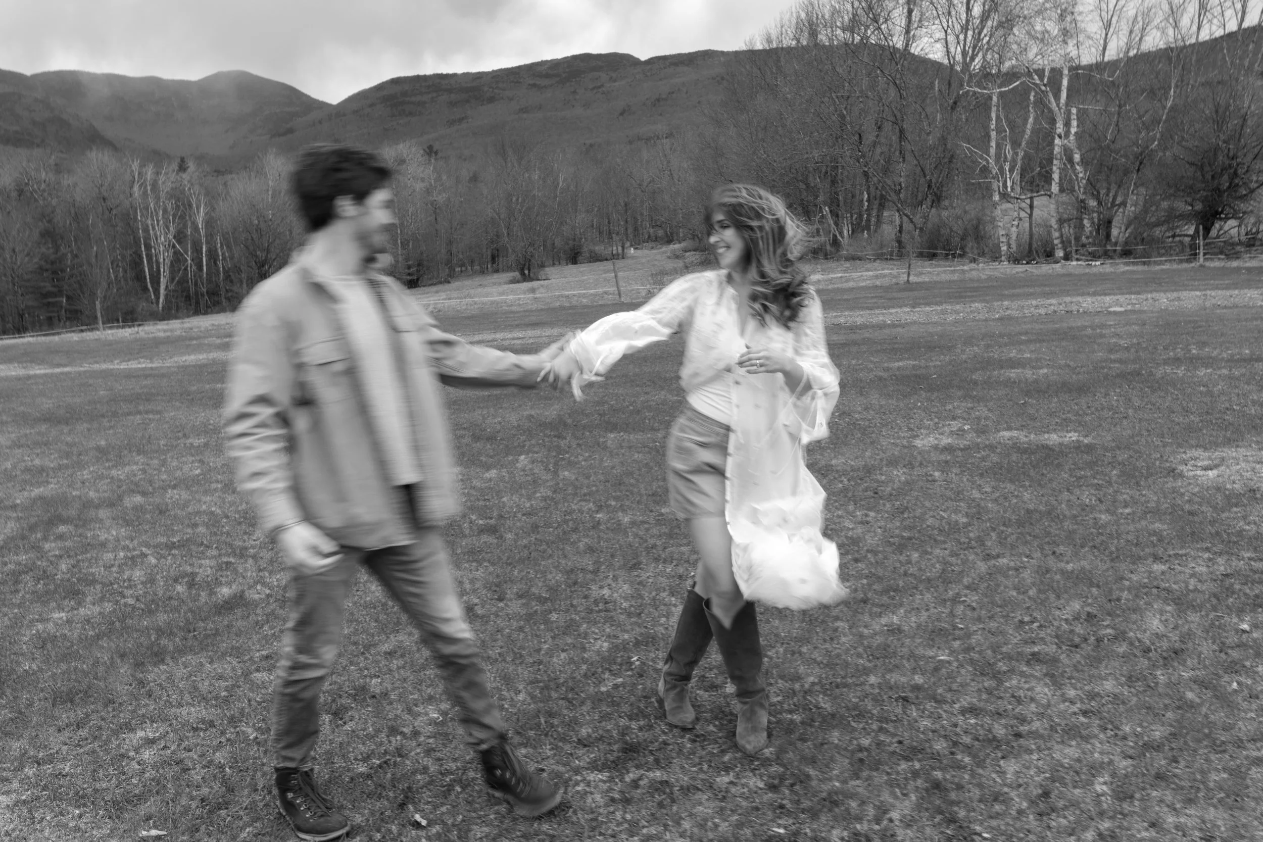 Vermont engagement wedding photographer