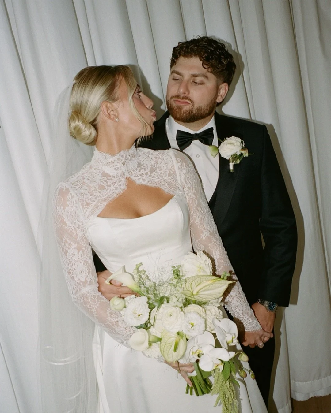 There&rsquo;s so much planning that goes into a wedding between calls and timelines and ideas, and then the wedding comes around and we all surrender. We let the day be exactly what it&rsquo;s going to be and we feel it all. We woke up to morning vow