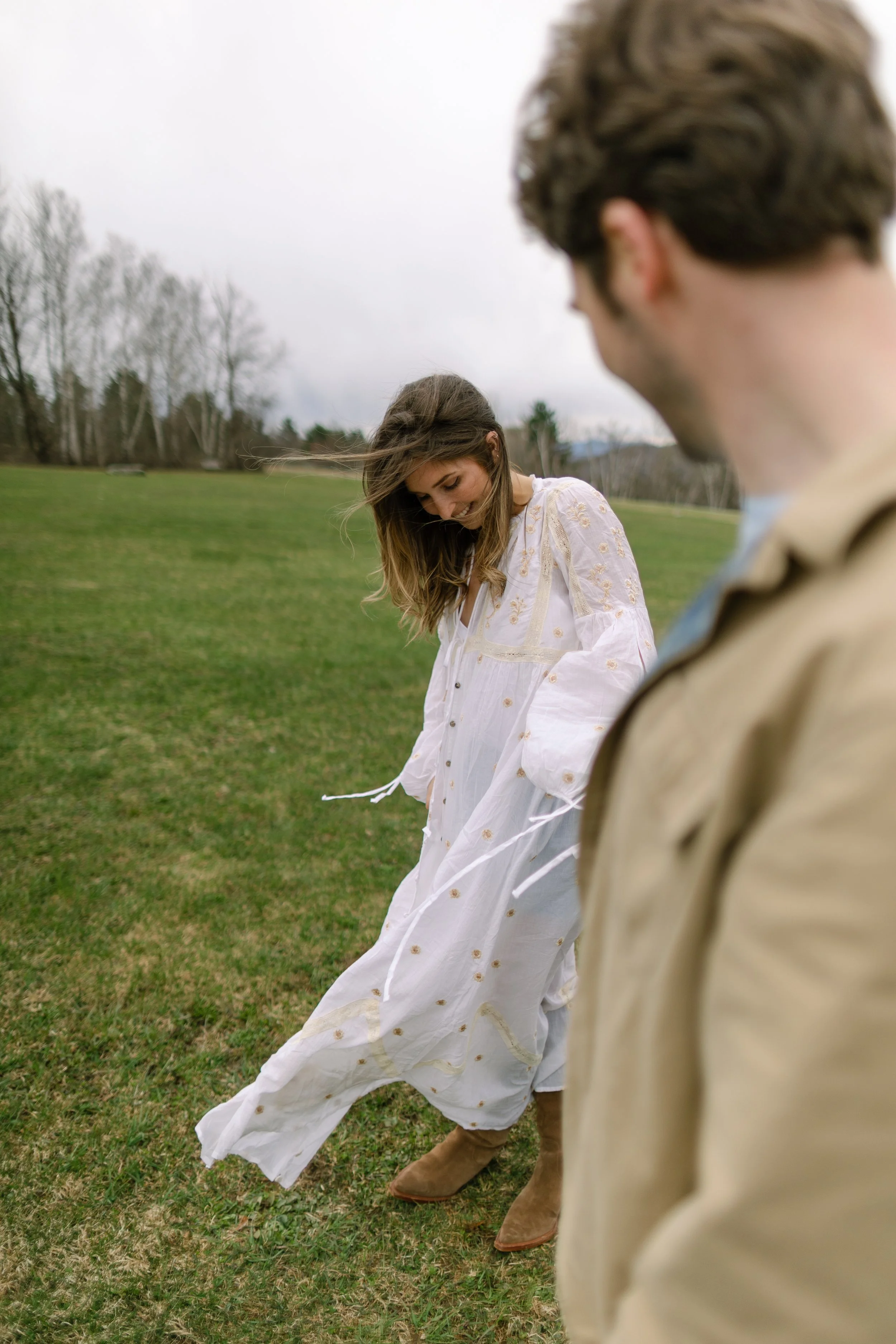 Vermont engagement wedding photographer
