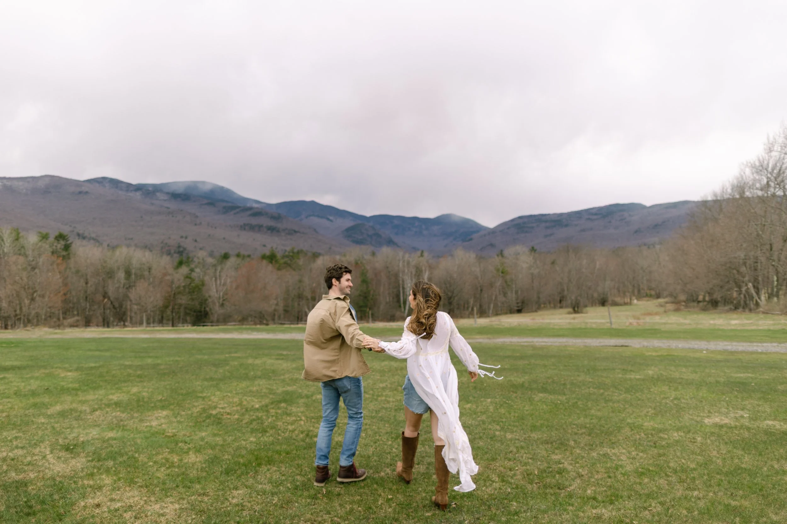 Vermont engagement wedding photographer