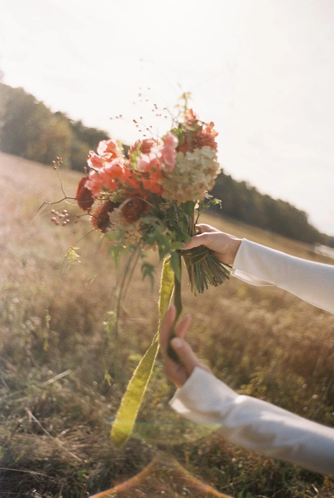 Scotland Fields Maine Wedding Photographer