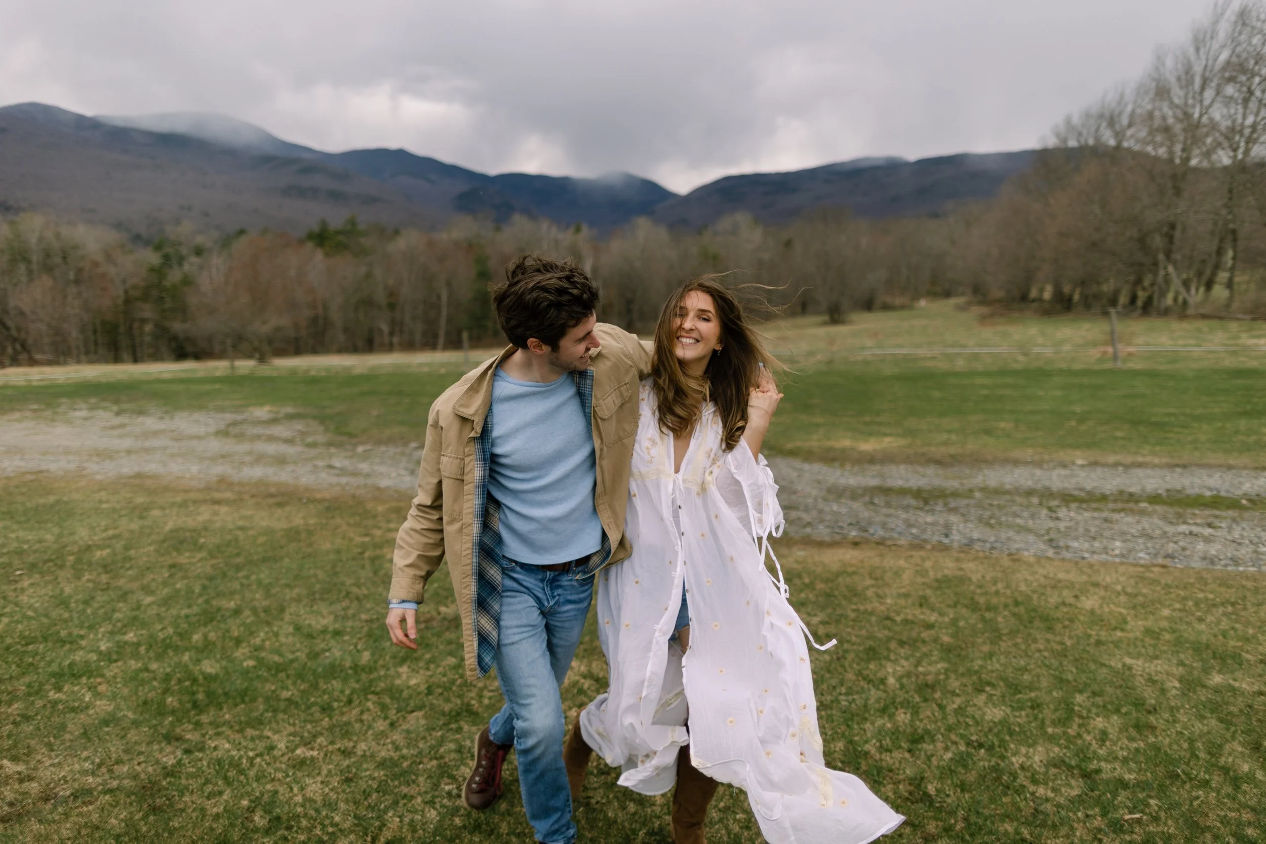 Vermont engagement wedding photographer