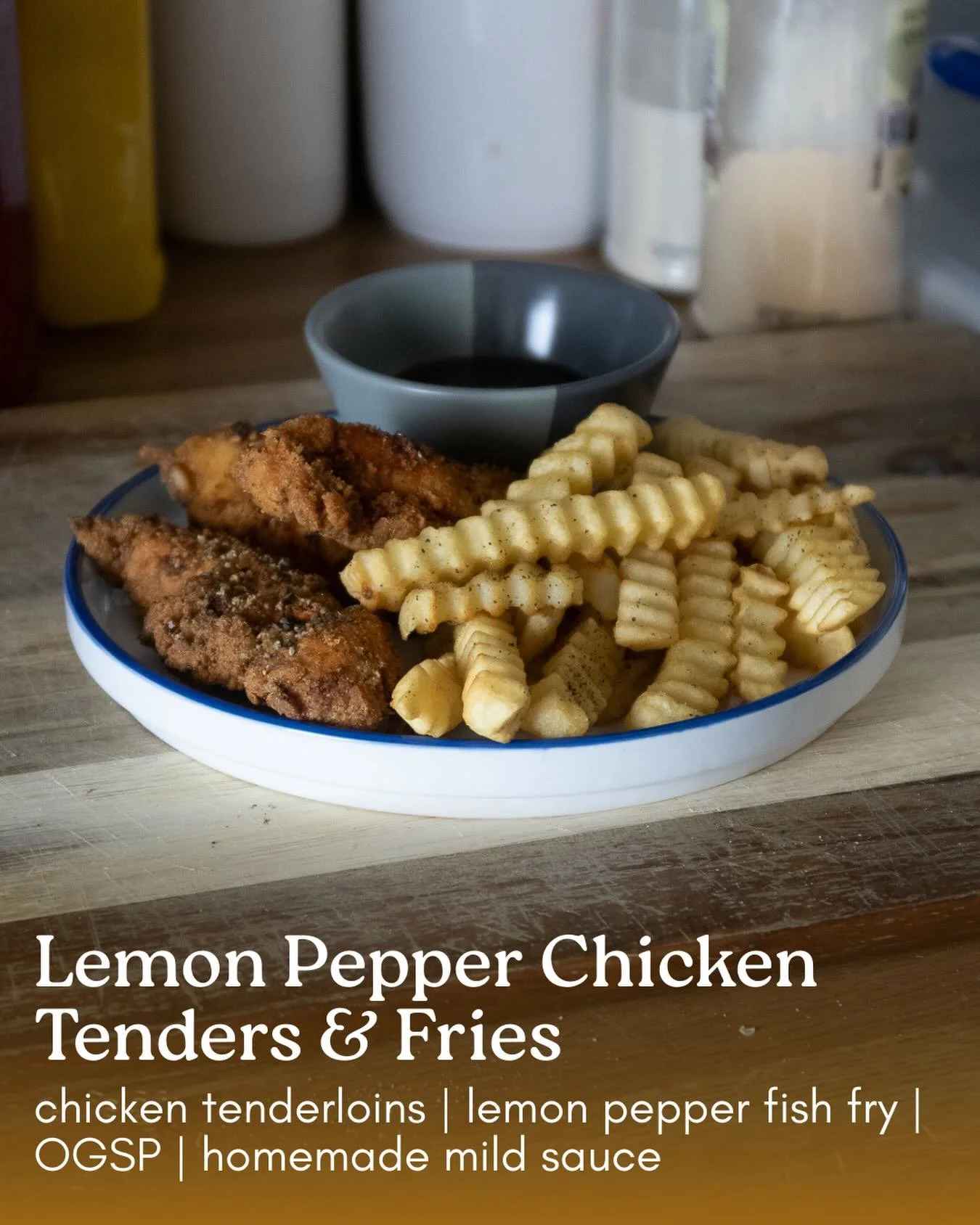 Crispy lemon pepper chicken tenders + fries, gluten free style

I&rsquo;m gonna say it: I don&rsquo;t love using gluten free flour for frying. It&rsquo;s usually too thick, doesn&rsquo;t stick that well, and it can make the oil foamy while frying. No