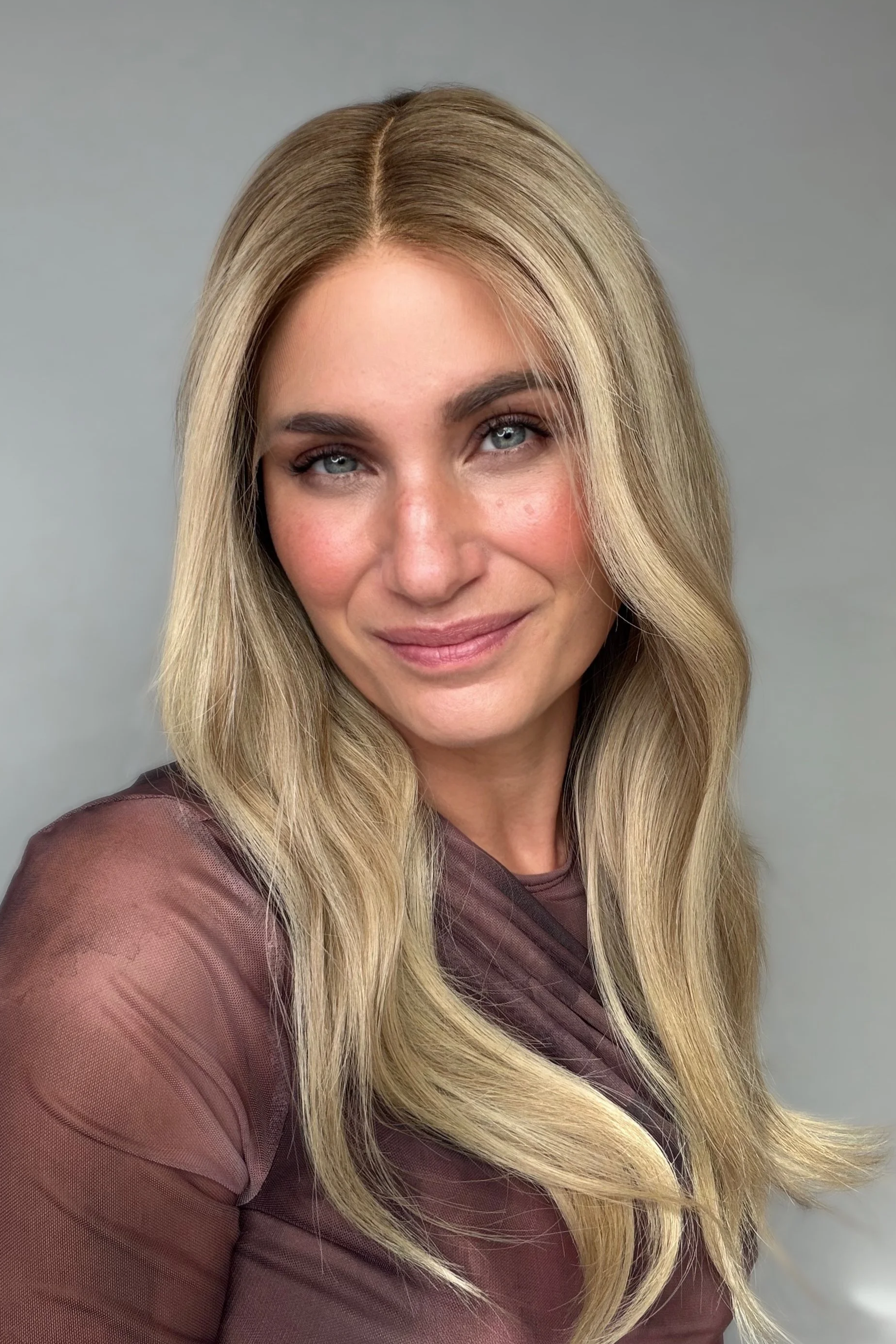 realistic blonde wig