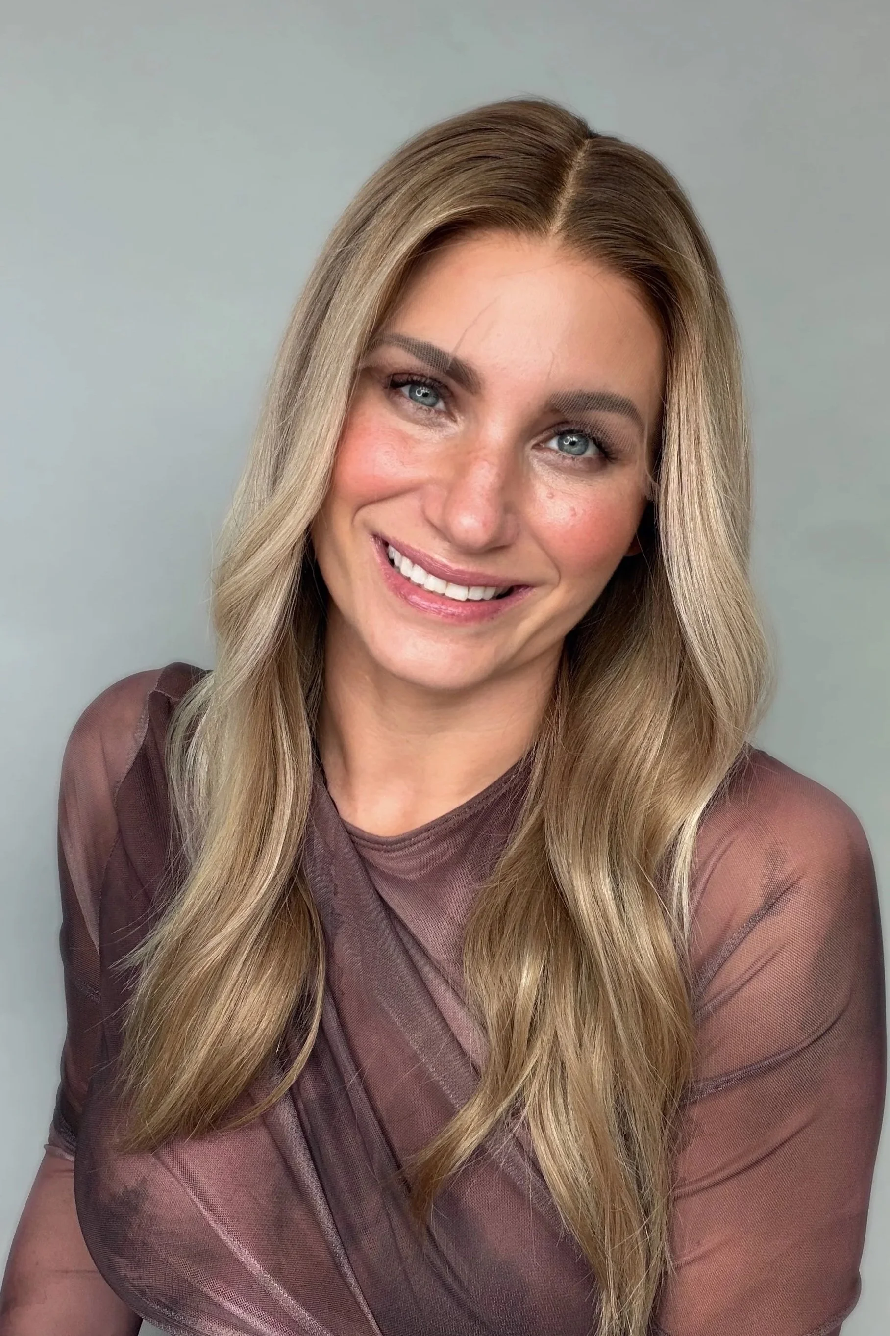 Bronde human hair wig