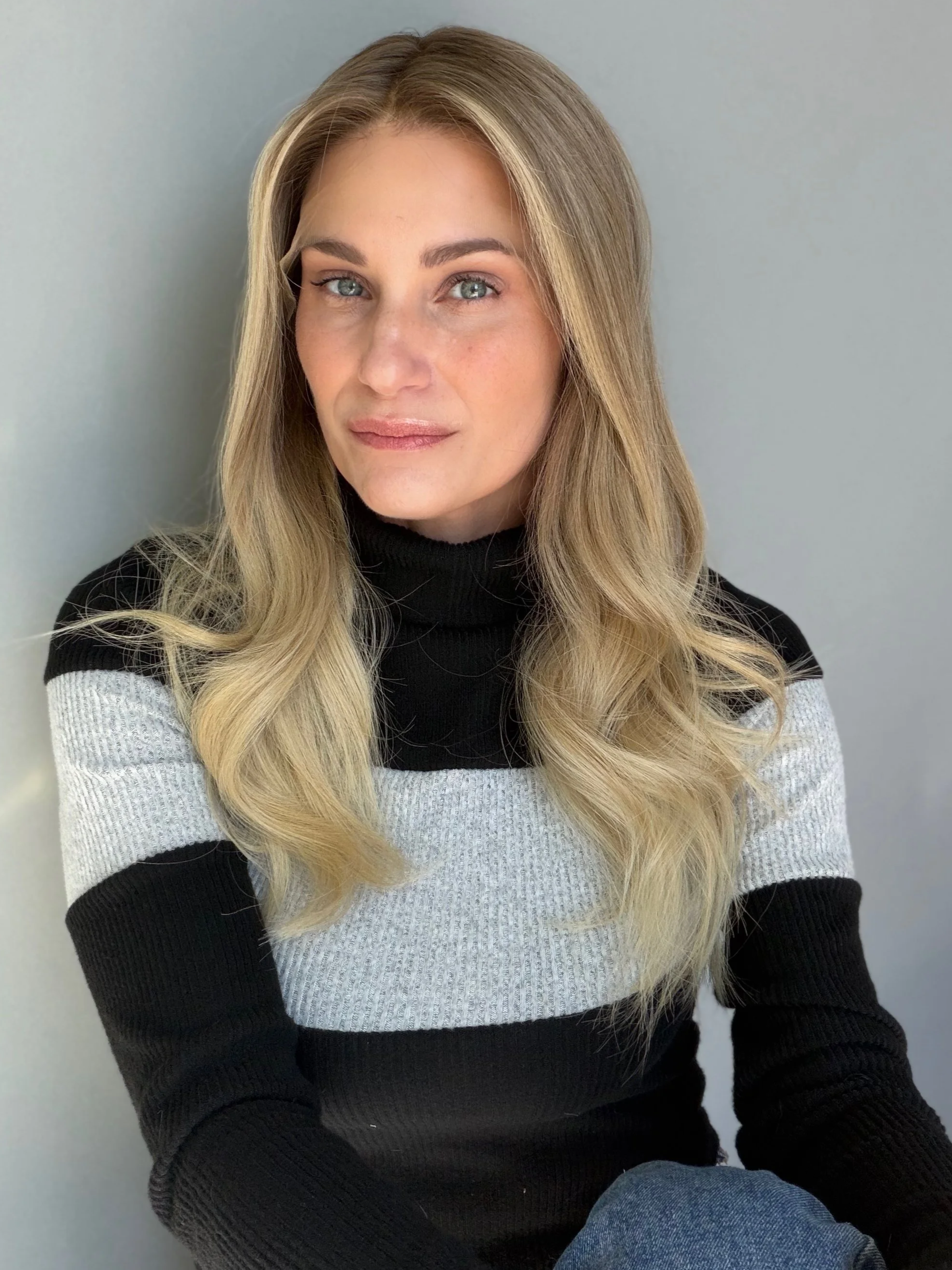 Rooted Neutral Blonde - 