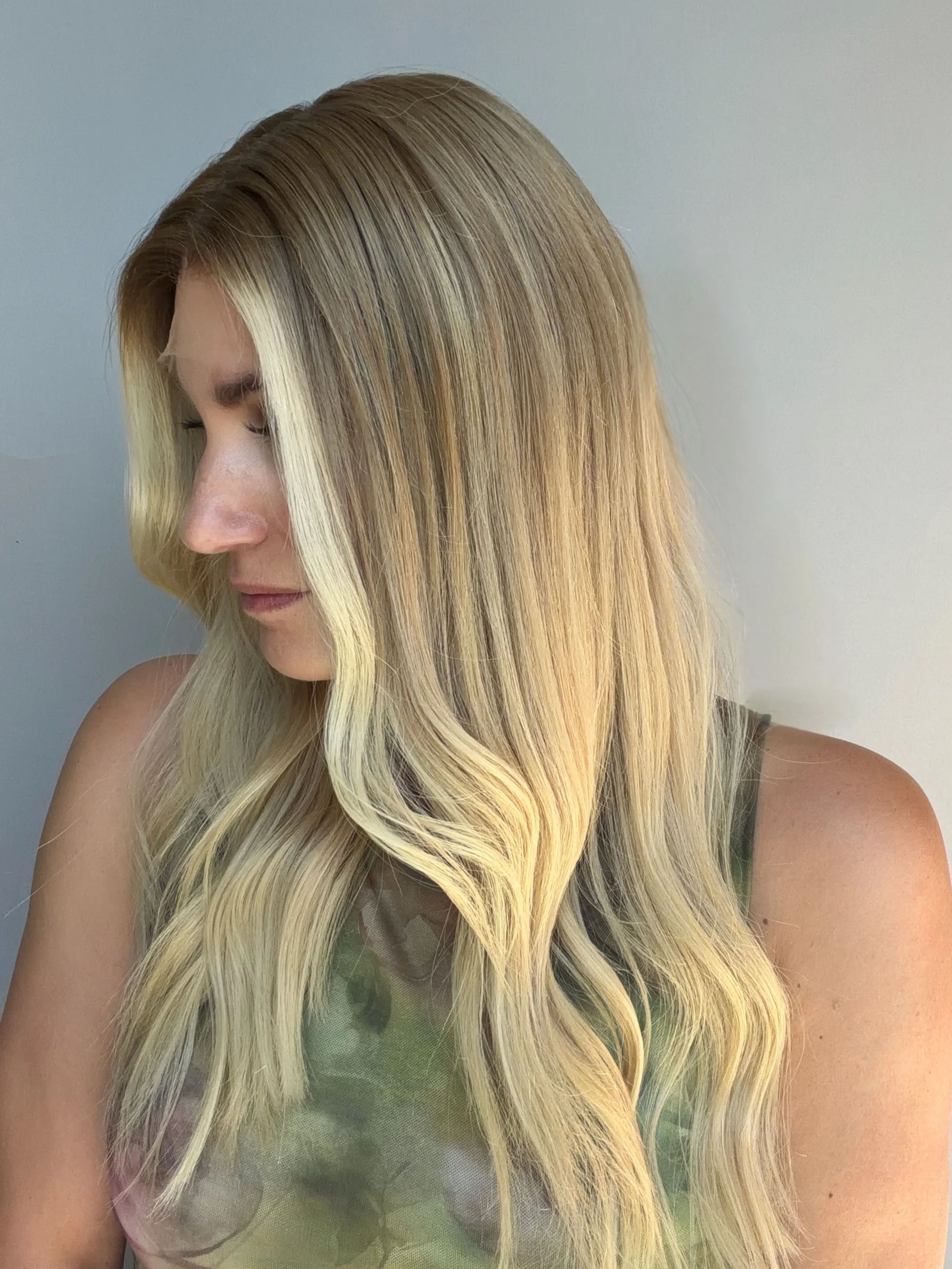 lived in blonde wig