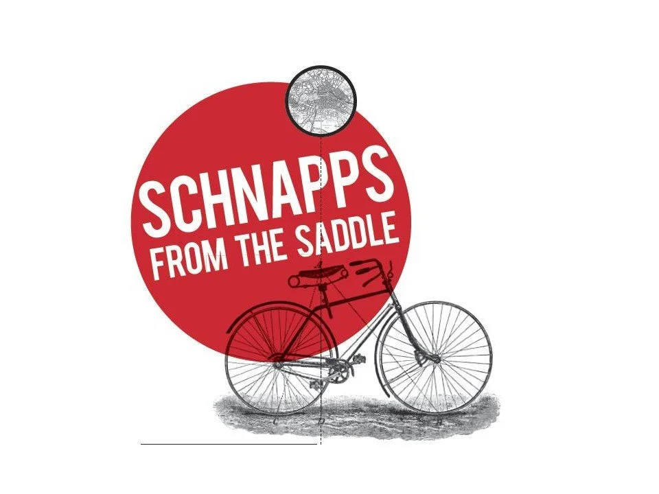 Schnapps from the saddle!