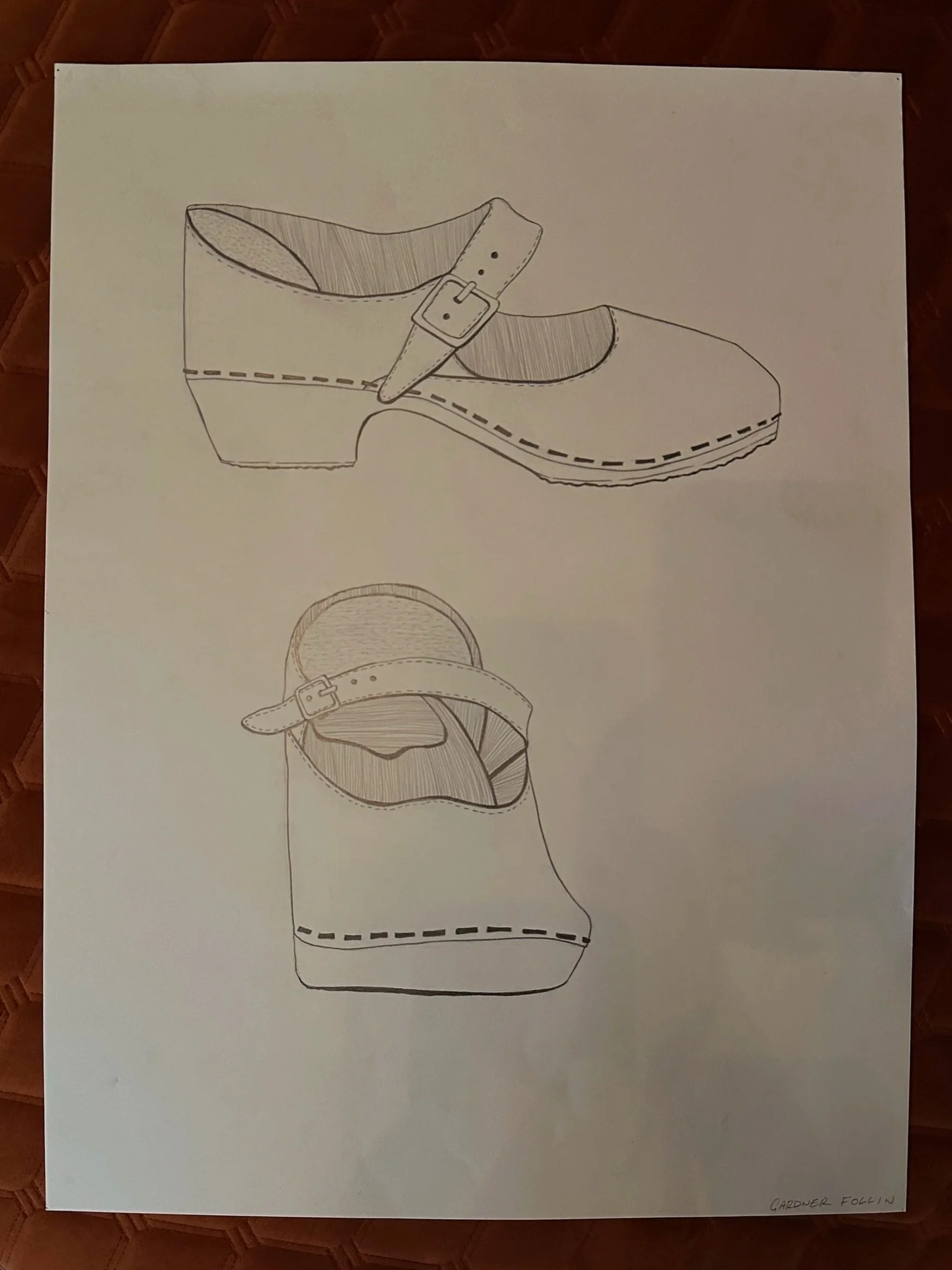 Shoe Drawing