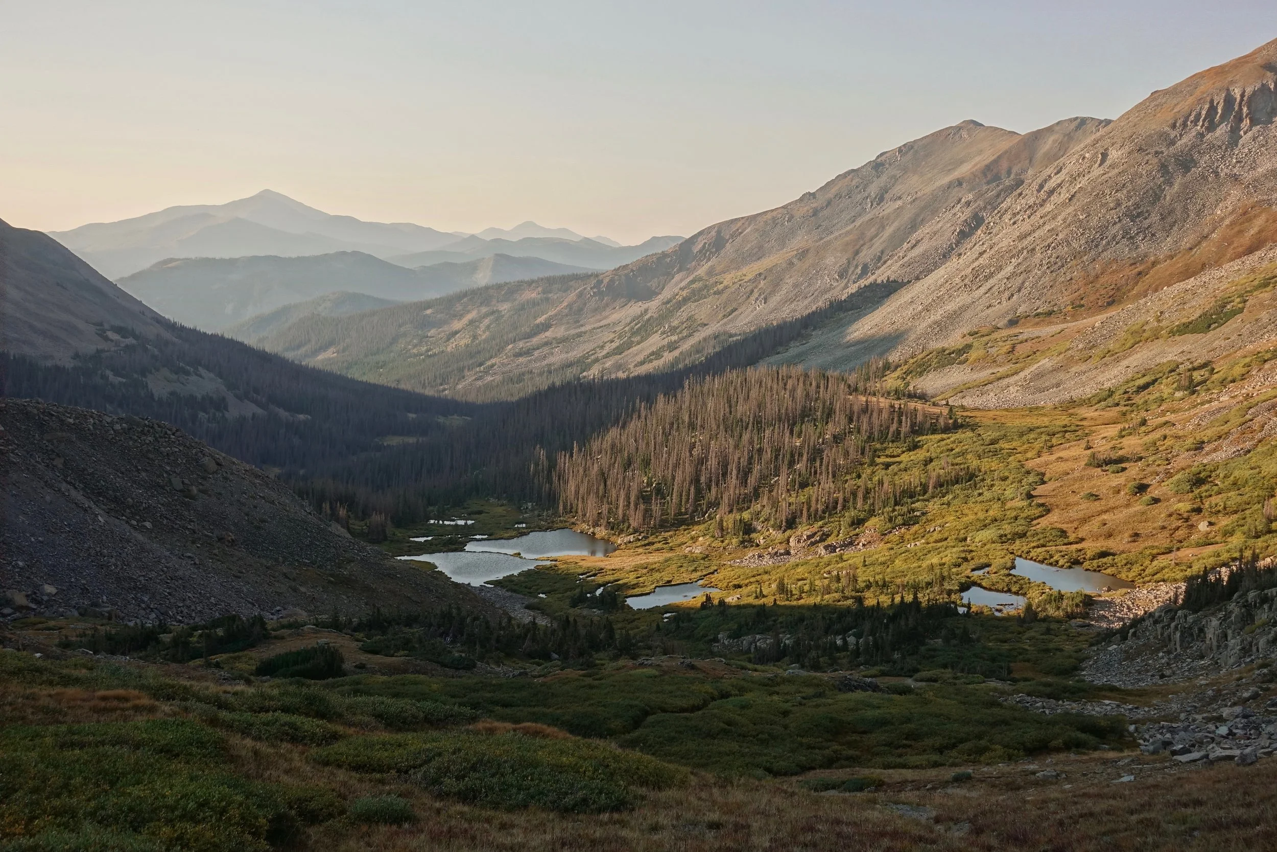 Chalk Creek Pass on the Colorado Trail