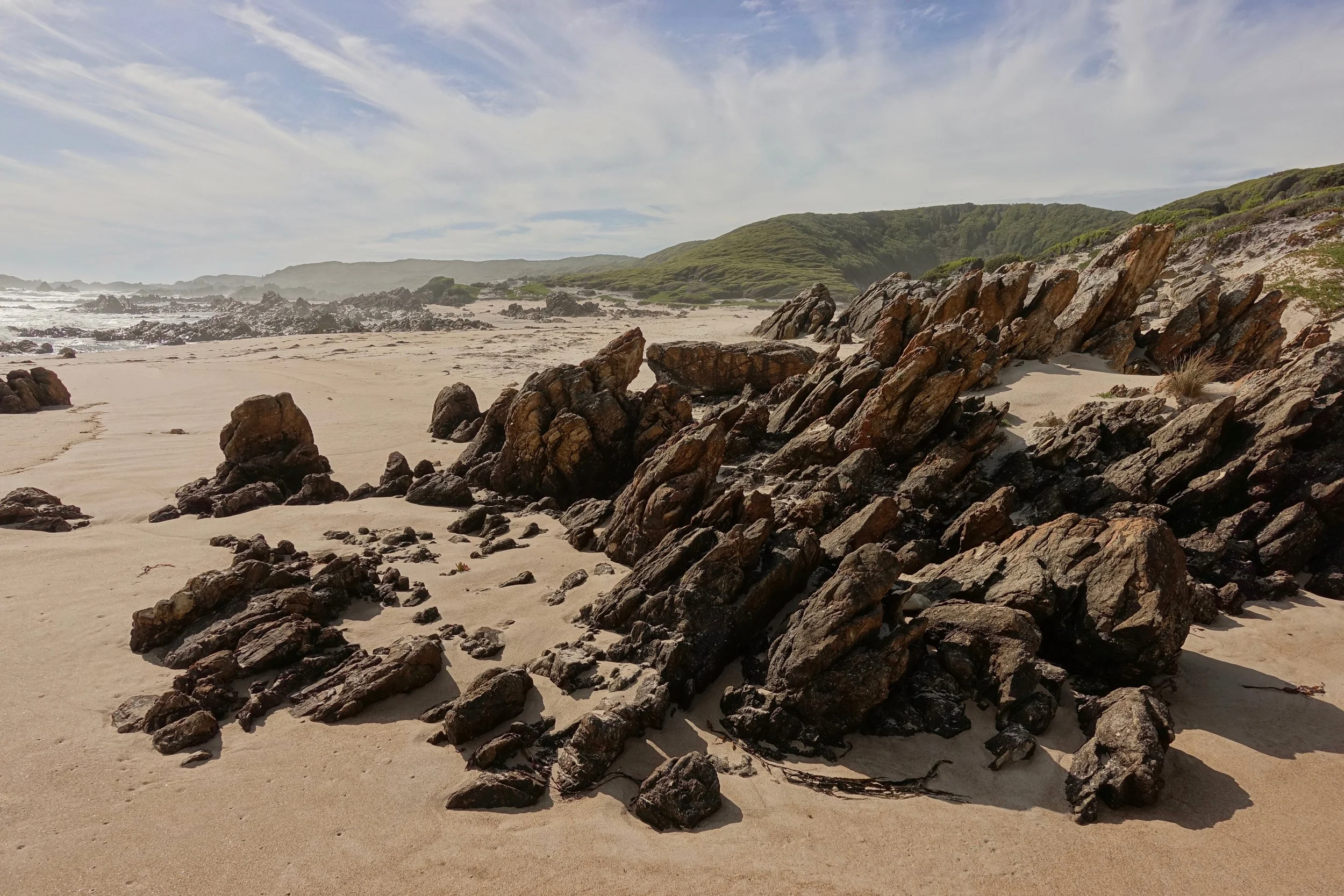 West coast walk in Tasmania backpacking