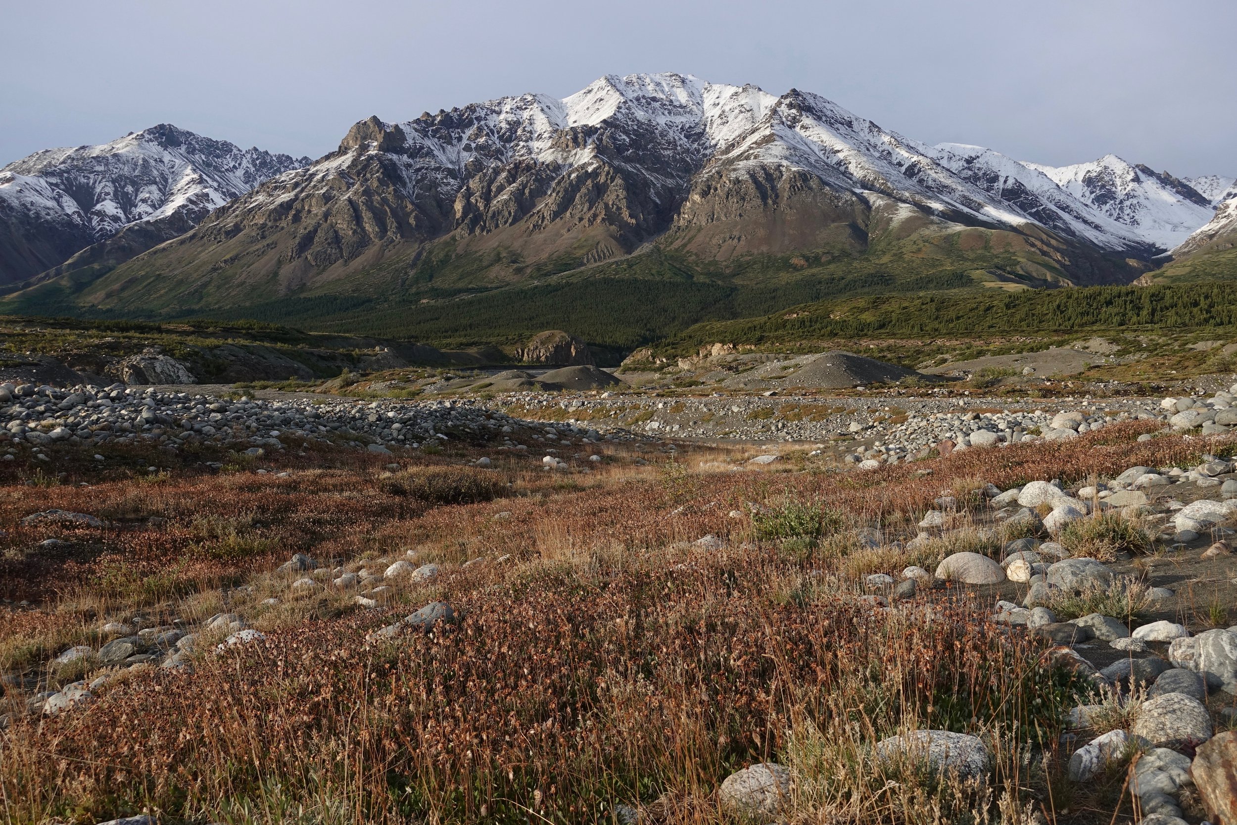 Backpacking the Donjek route in the Yukon Canada