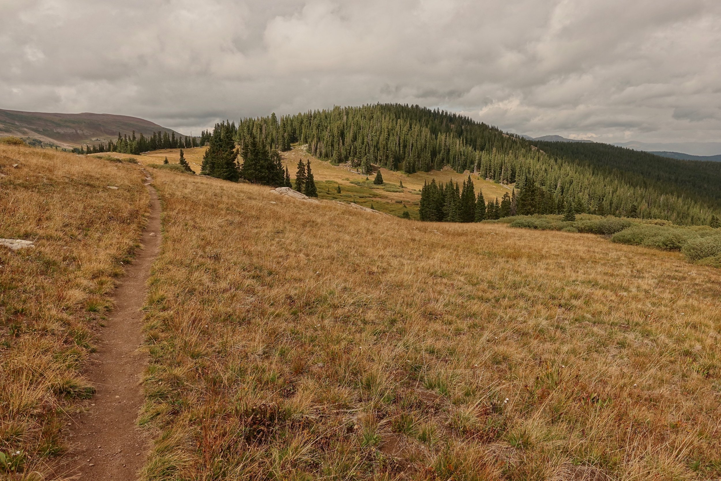 Searle Pass on the Colorado trail