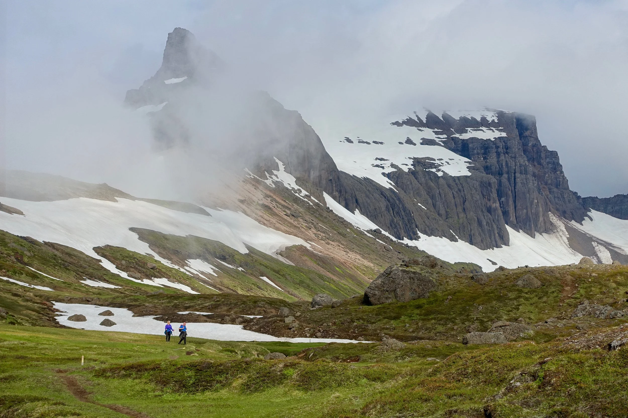 Storurd hike in Iceland