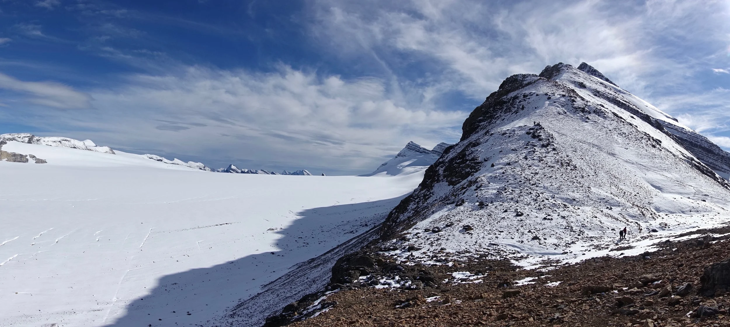Reef Icefield at Snowbird Pass on the Berg Lake hike