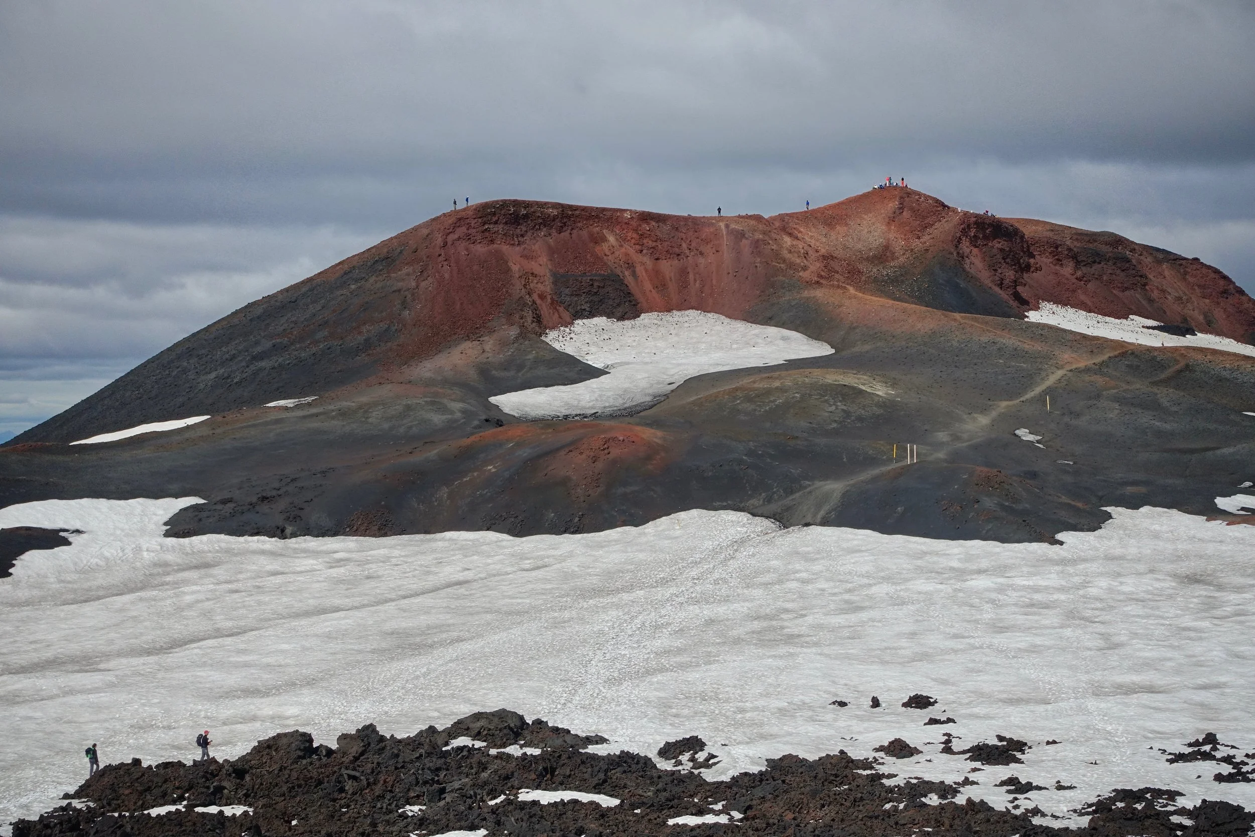 Magni Crater on the Fimmvorduhals trek