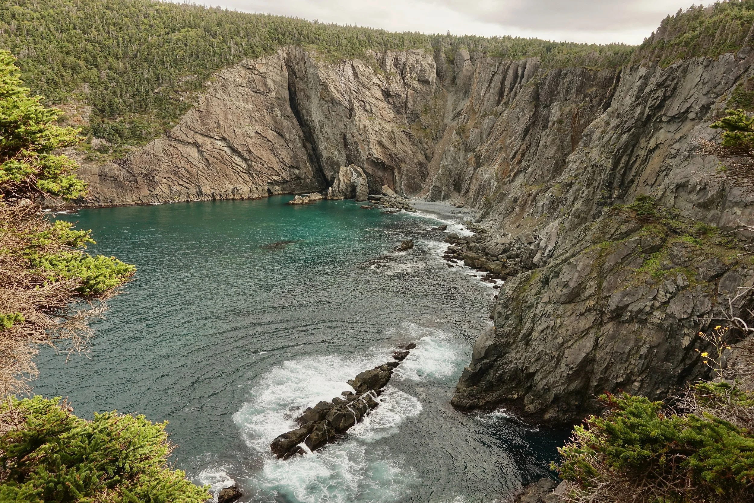 Black Head Cove on the East Coast Trail in Newfoundland