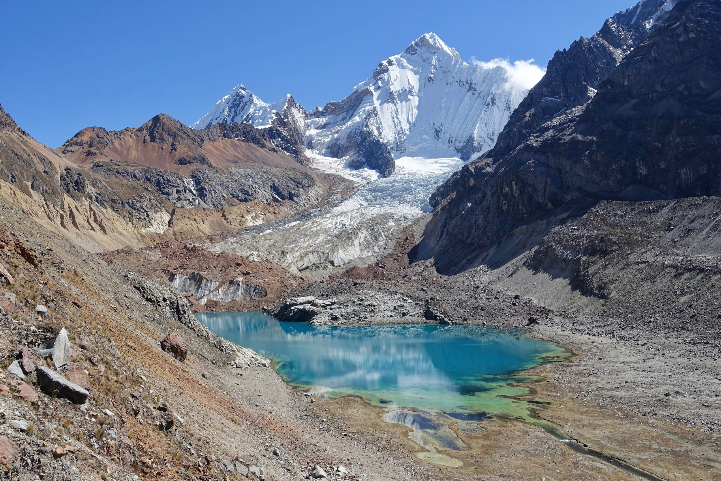 Cordillera Huayhuash circuit hike in peru