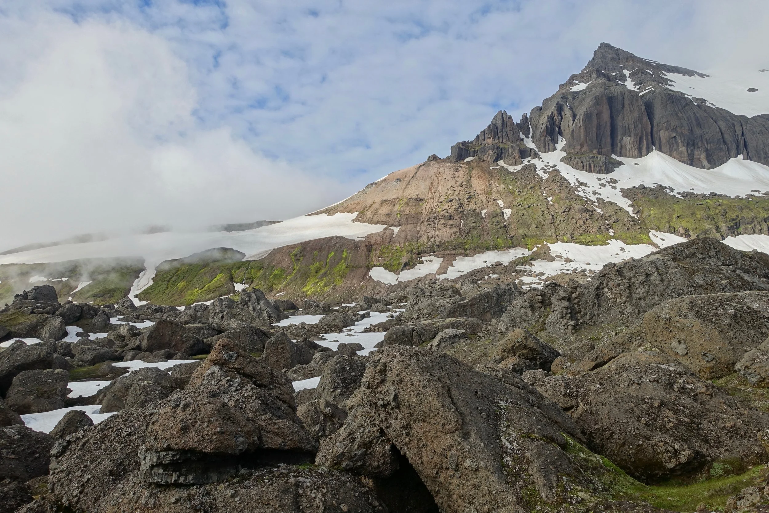 Storurd hike in Iceland