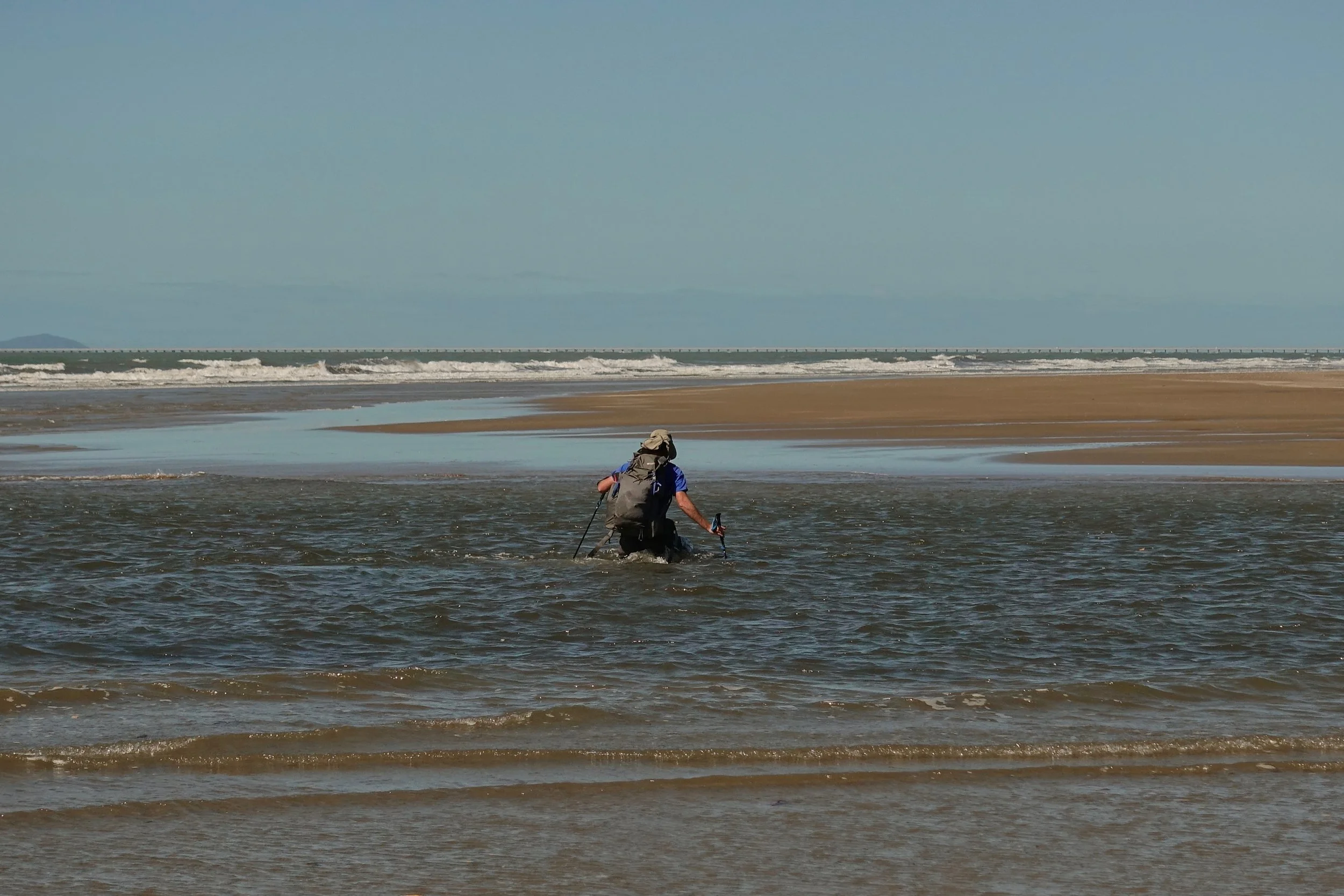 Mulligan Creek crossing on the Thorsborne trail