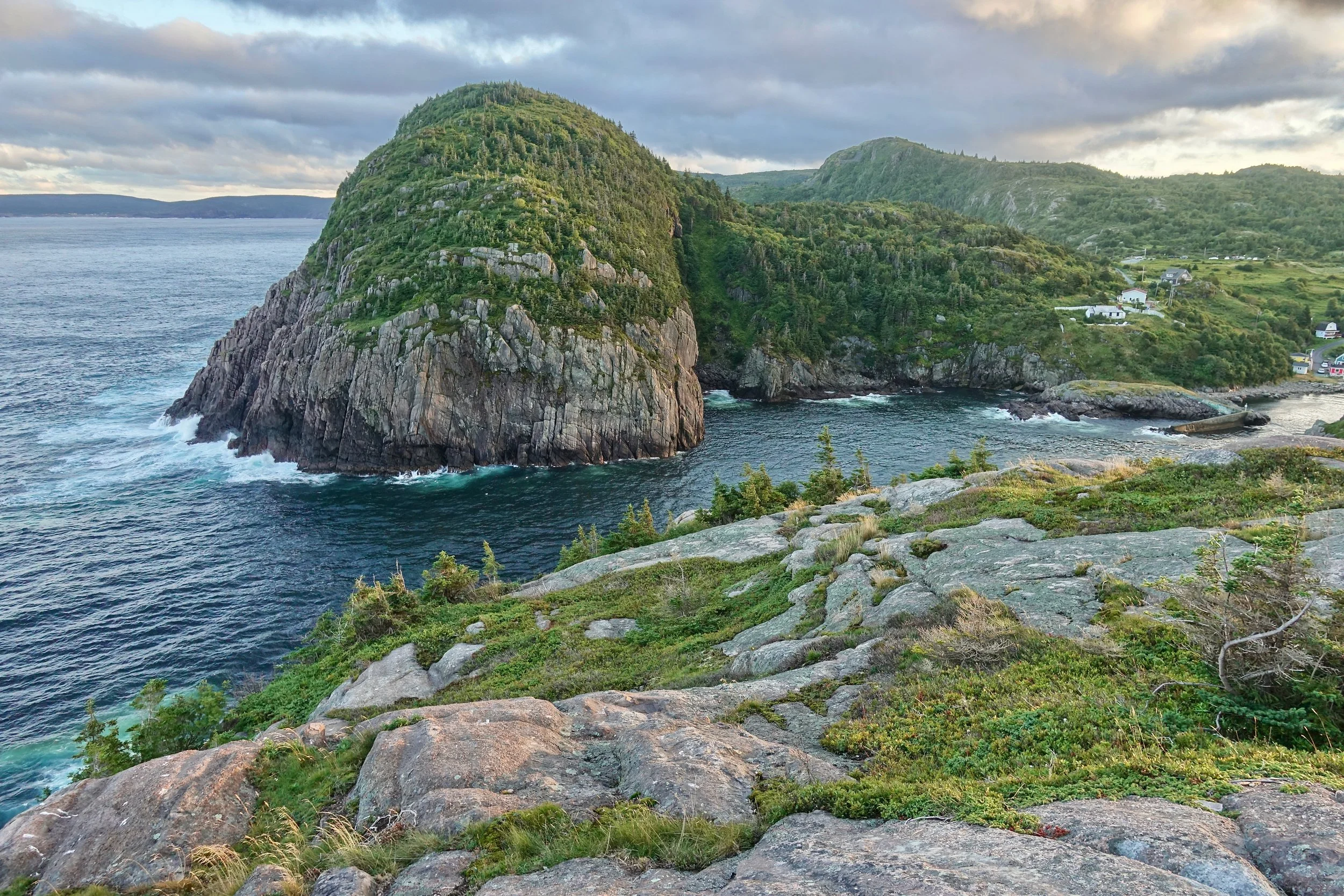 Sugarloaf hike on the East Coast Trail in Newfoundland near St John's