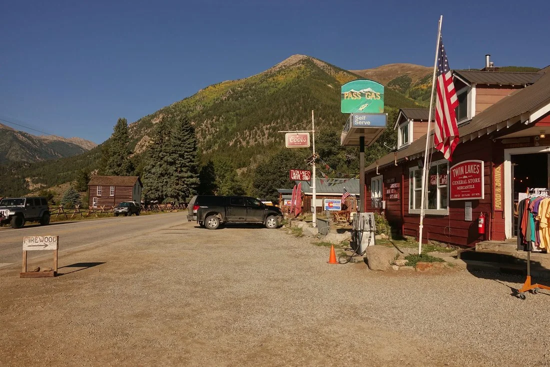 Town of Twin Lakes in Colorado
