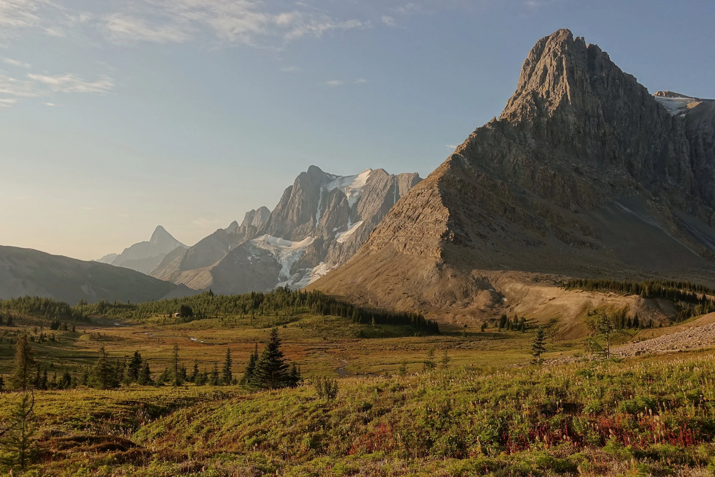 Rockwall Pass on the Rockwall Trail in Canada