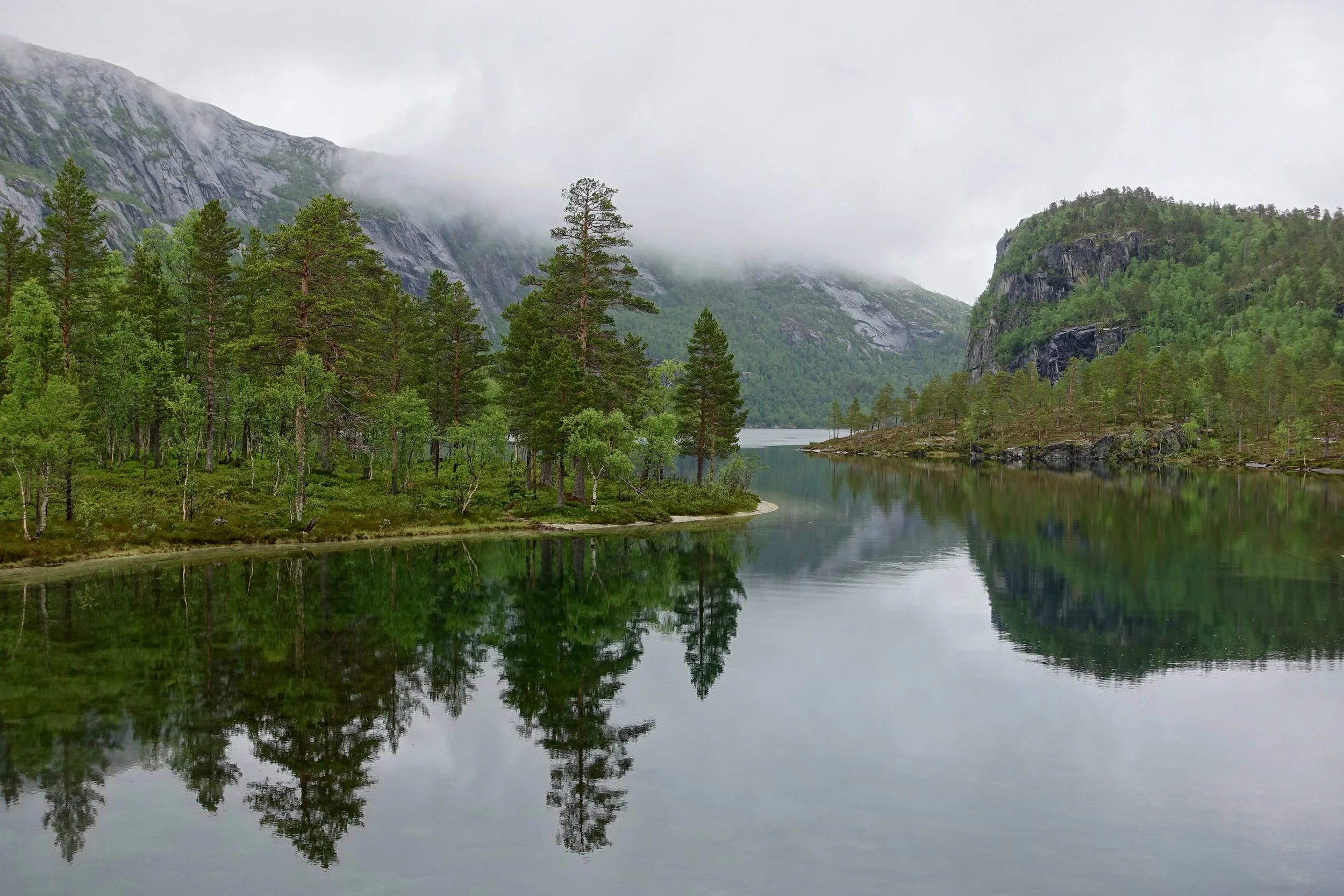 Rago park hike in Norway