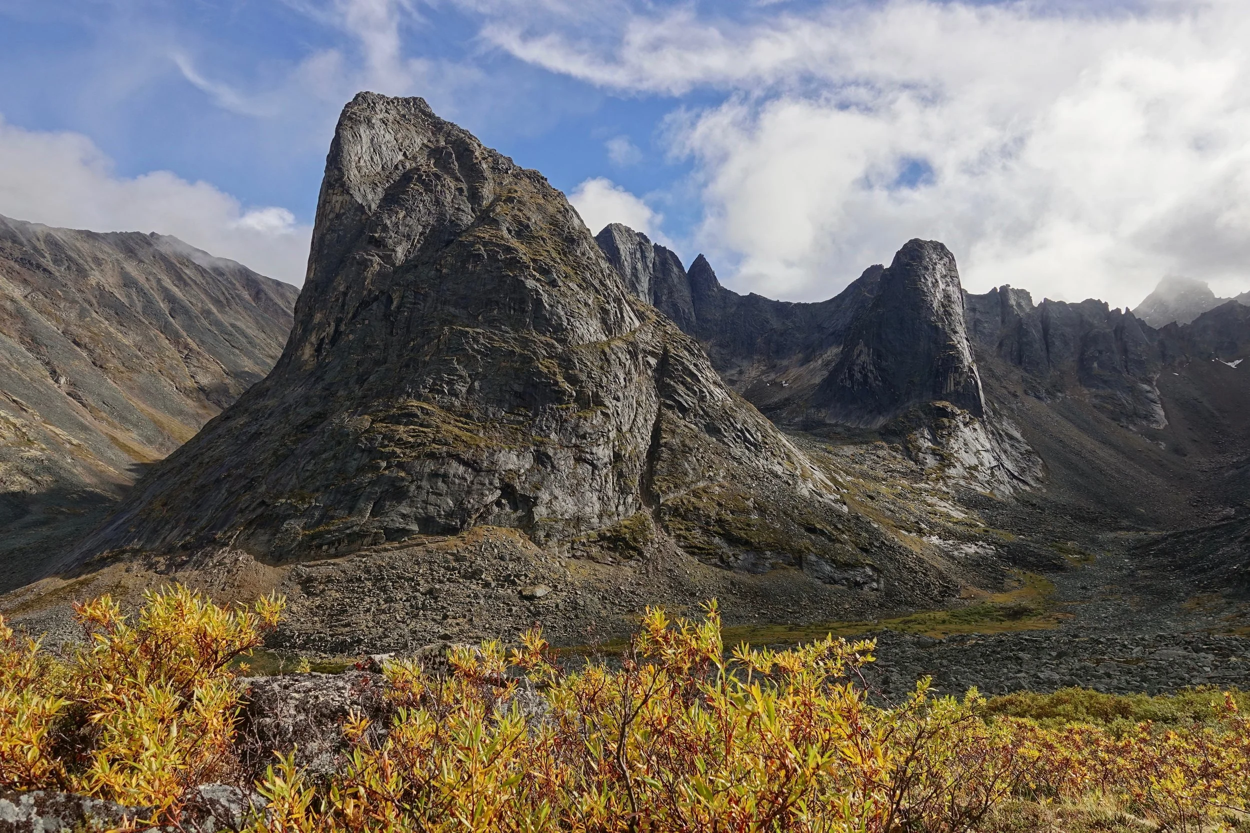 Divide Lake at Tombstone Park in the Yukon Territory