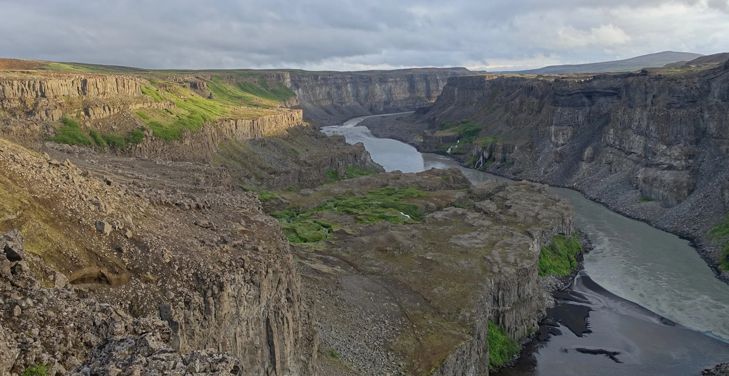 Jökulsárgljúfur canyon in Iceland
