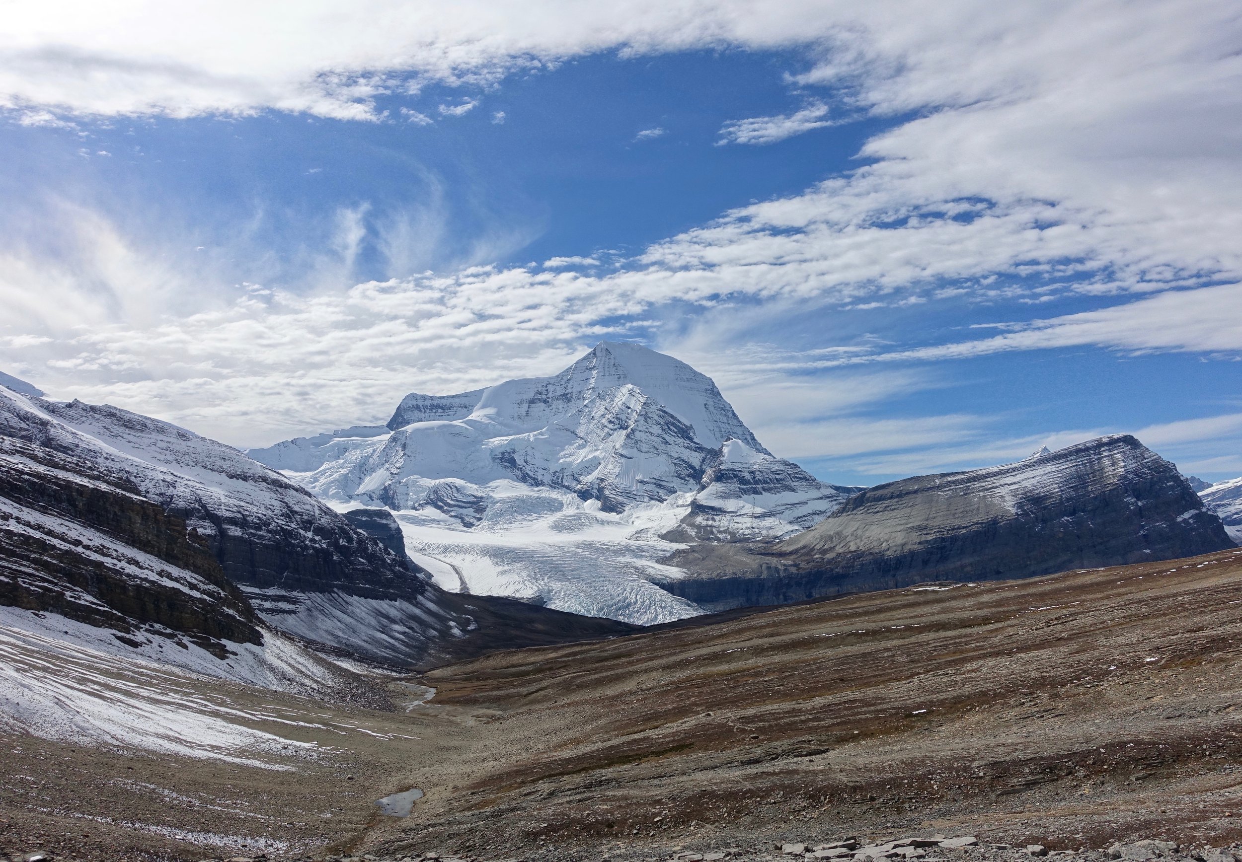 View from Snowbird Pass on the Berg Lake hike