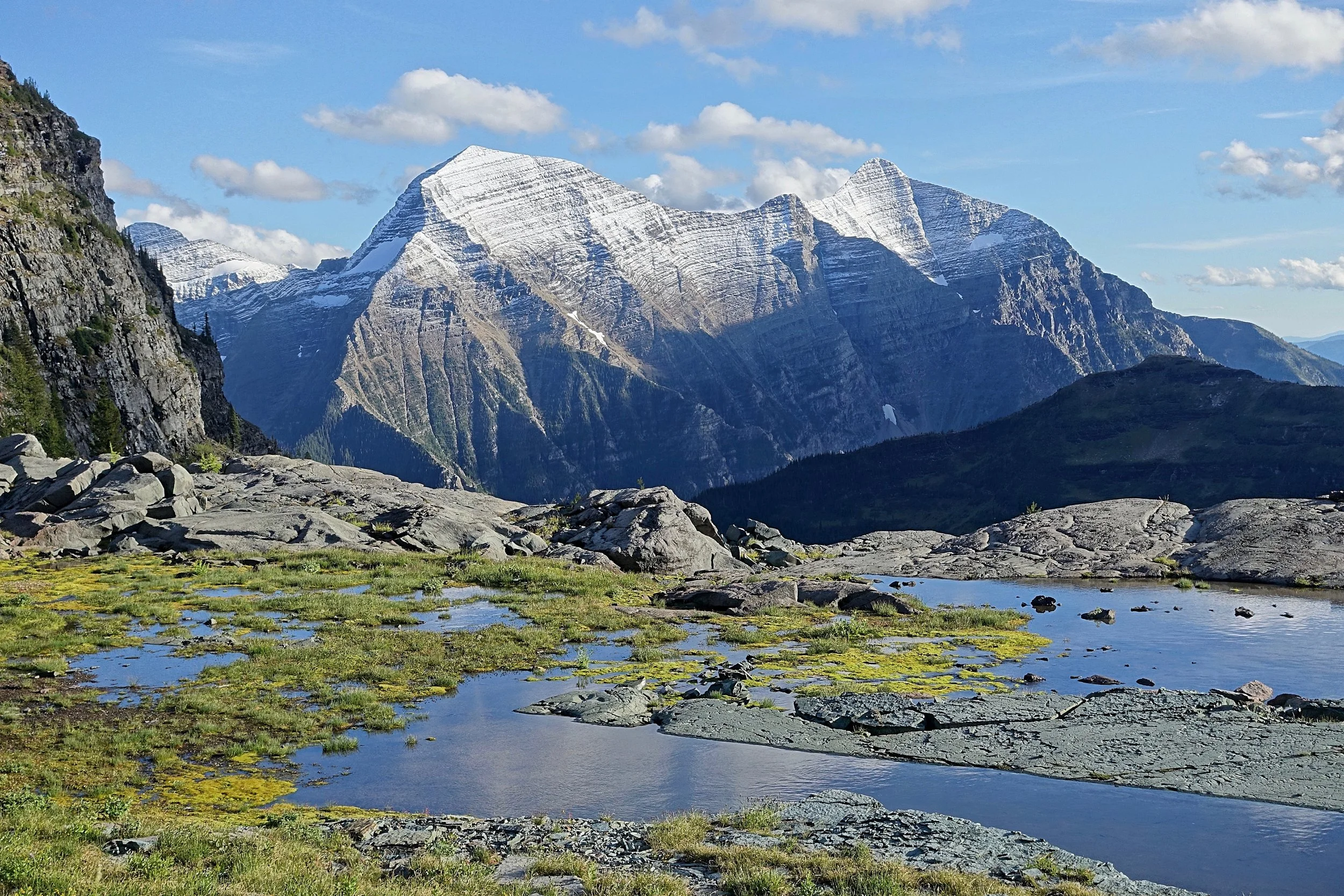 Boulder Pass Trail in Glacier National Park in Montana