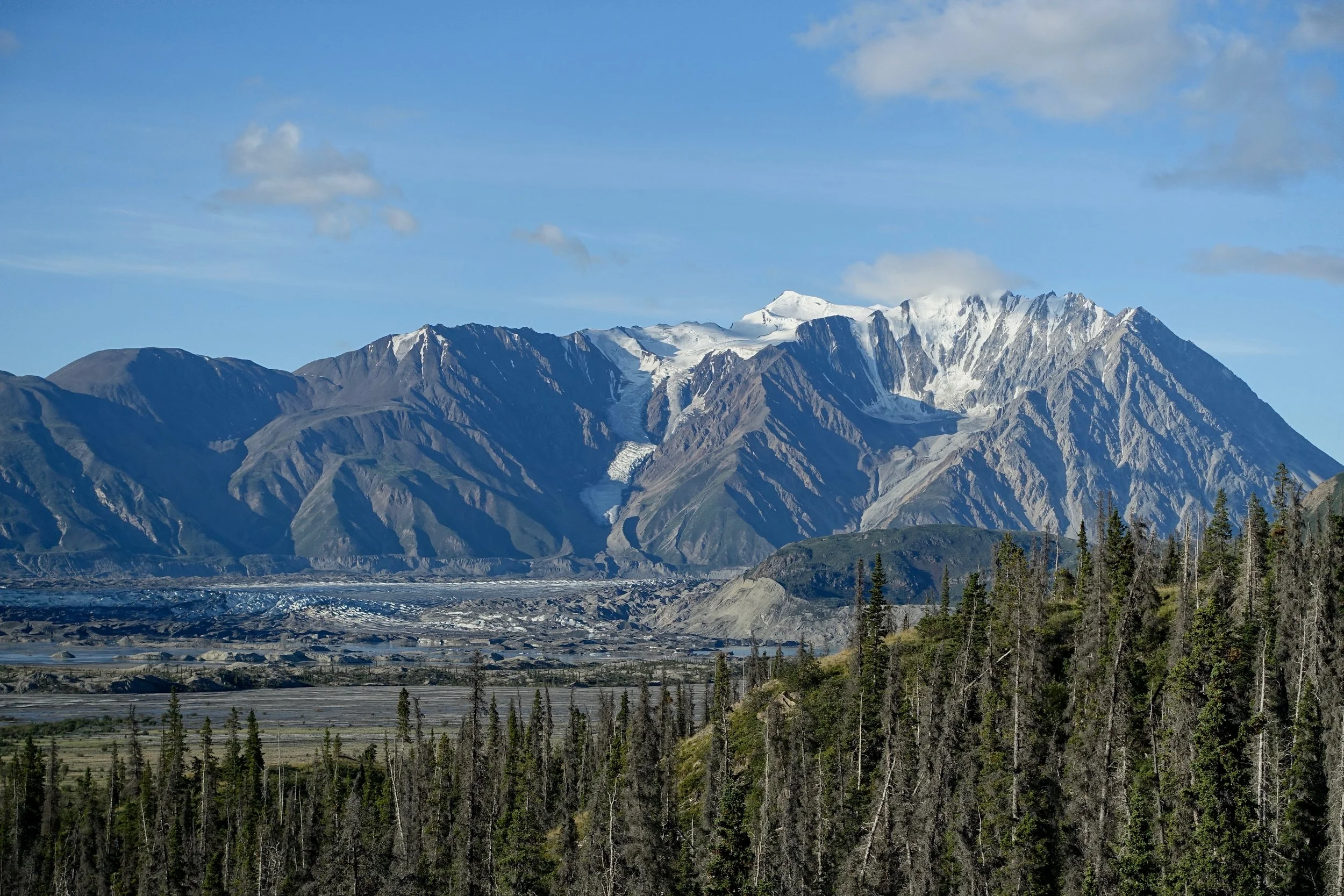 Mt Maxwell on the Slims River West trail