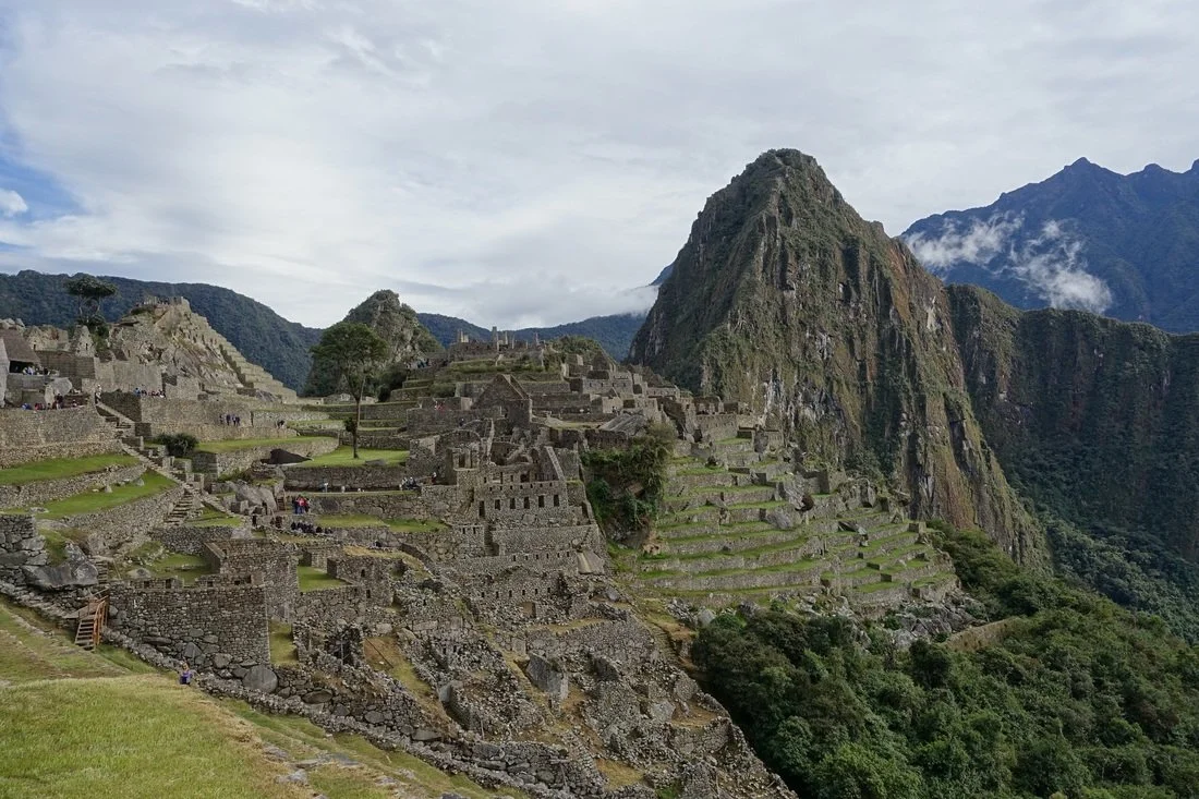 Machu Picchu overlook in Peru