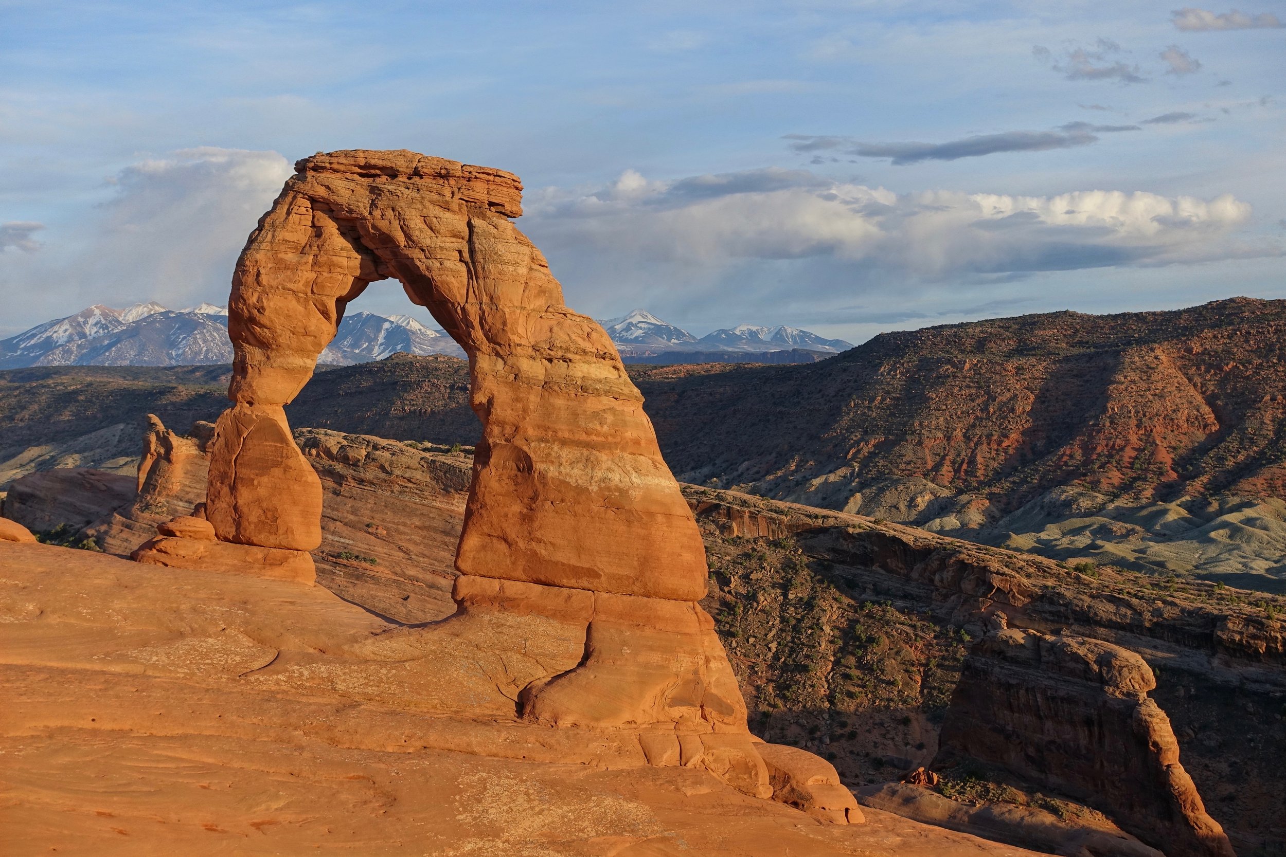 Delicate Arch hike in Moab Arches National Park in Utah