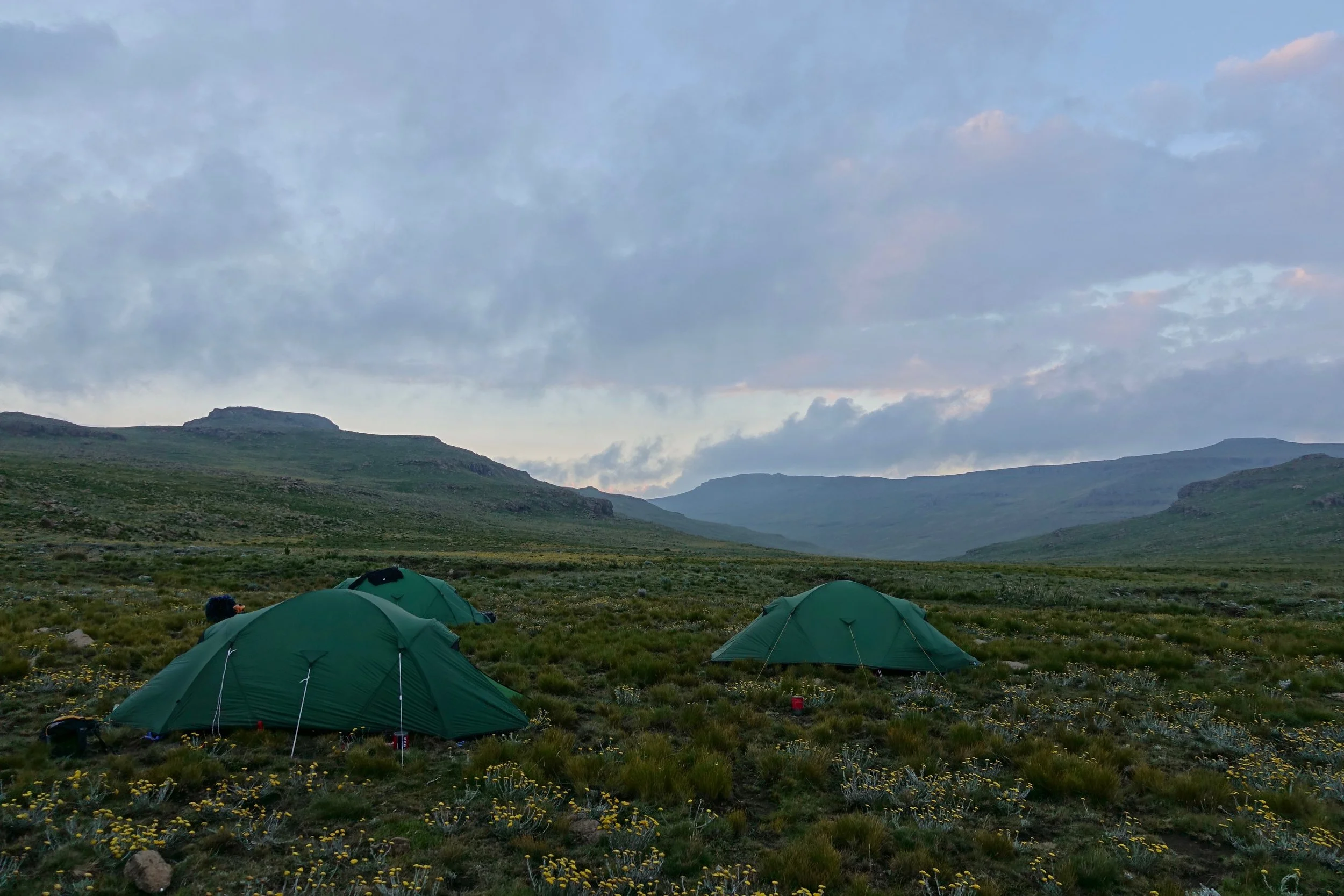 Icidi pass campsite