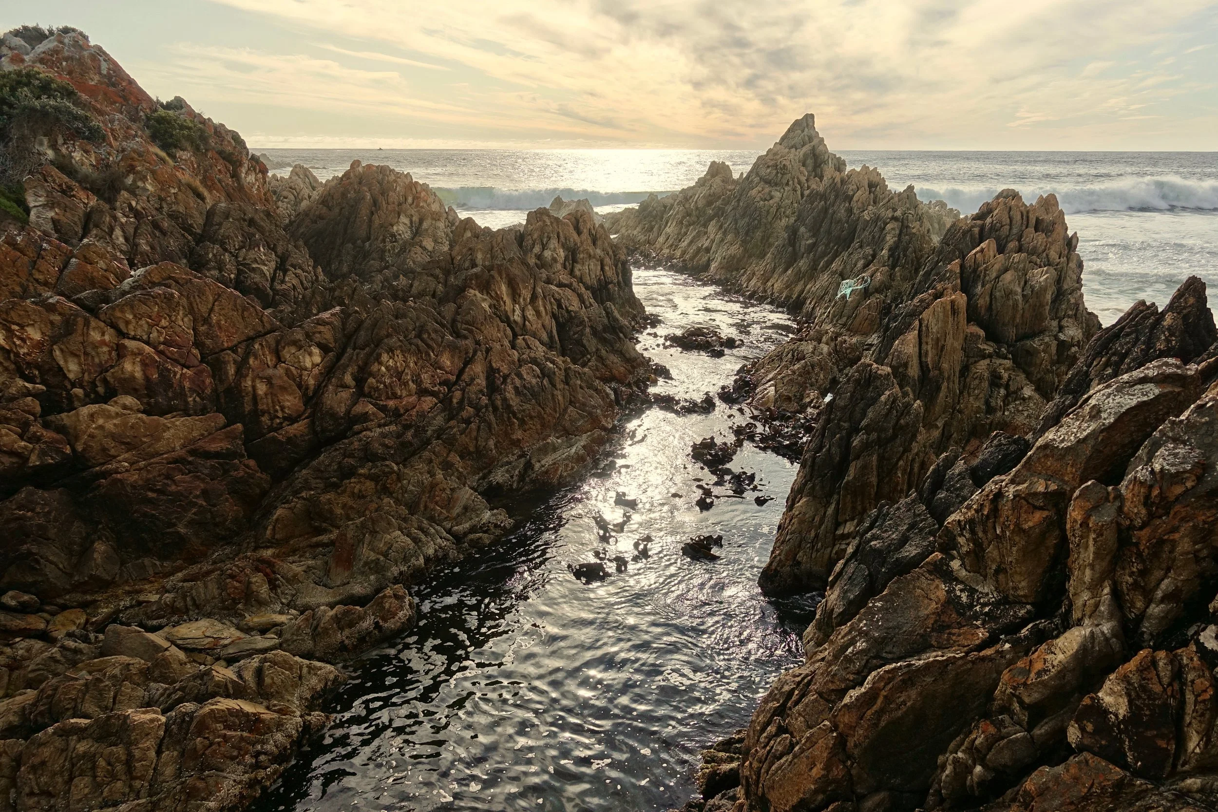 Gulches on the West Coast of Tasmania north of Gorge Point