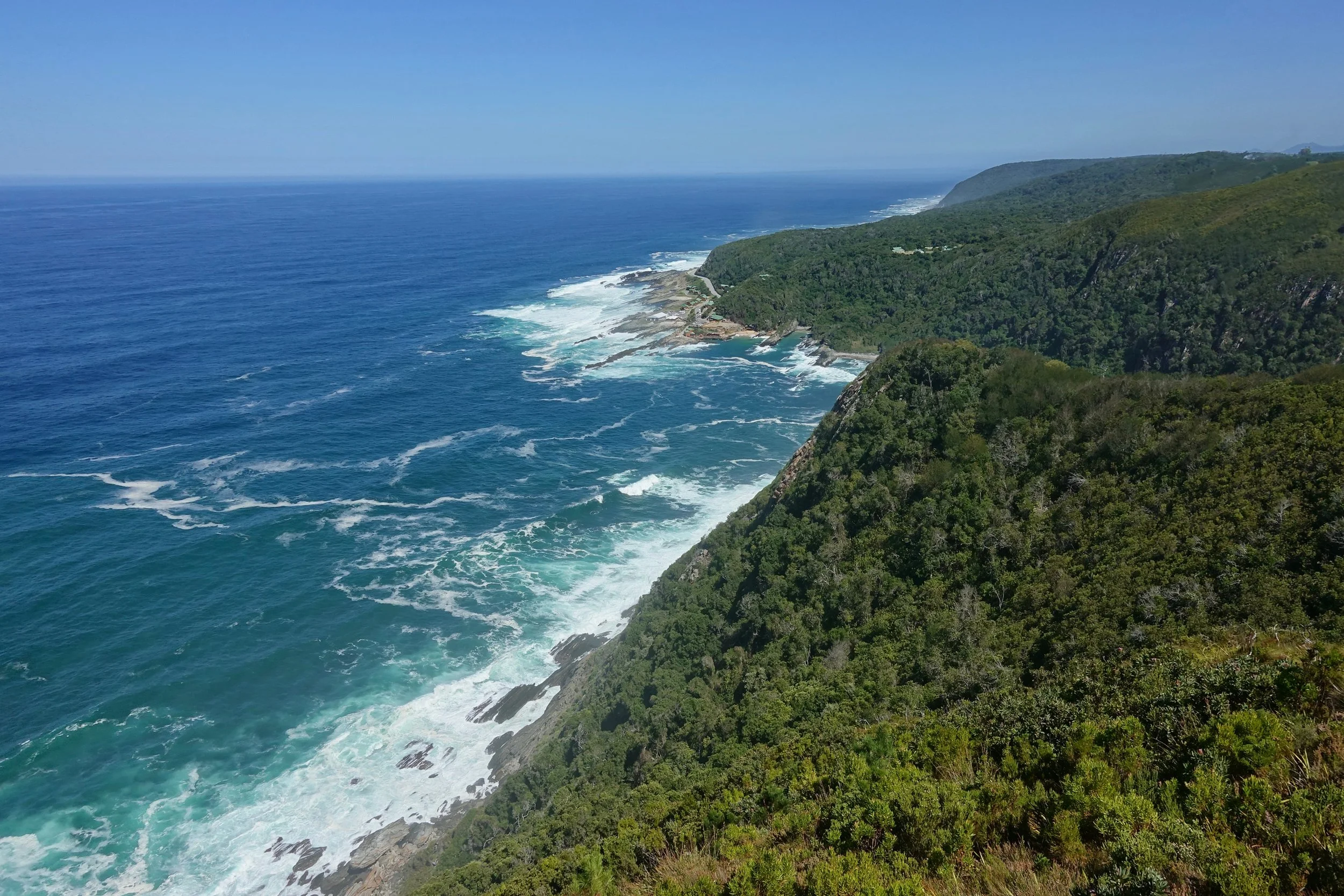 Day one of the Dolphin Trail in Tsitsikamma National Park South Africa