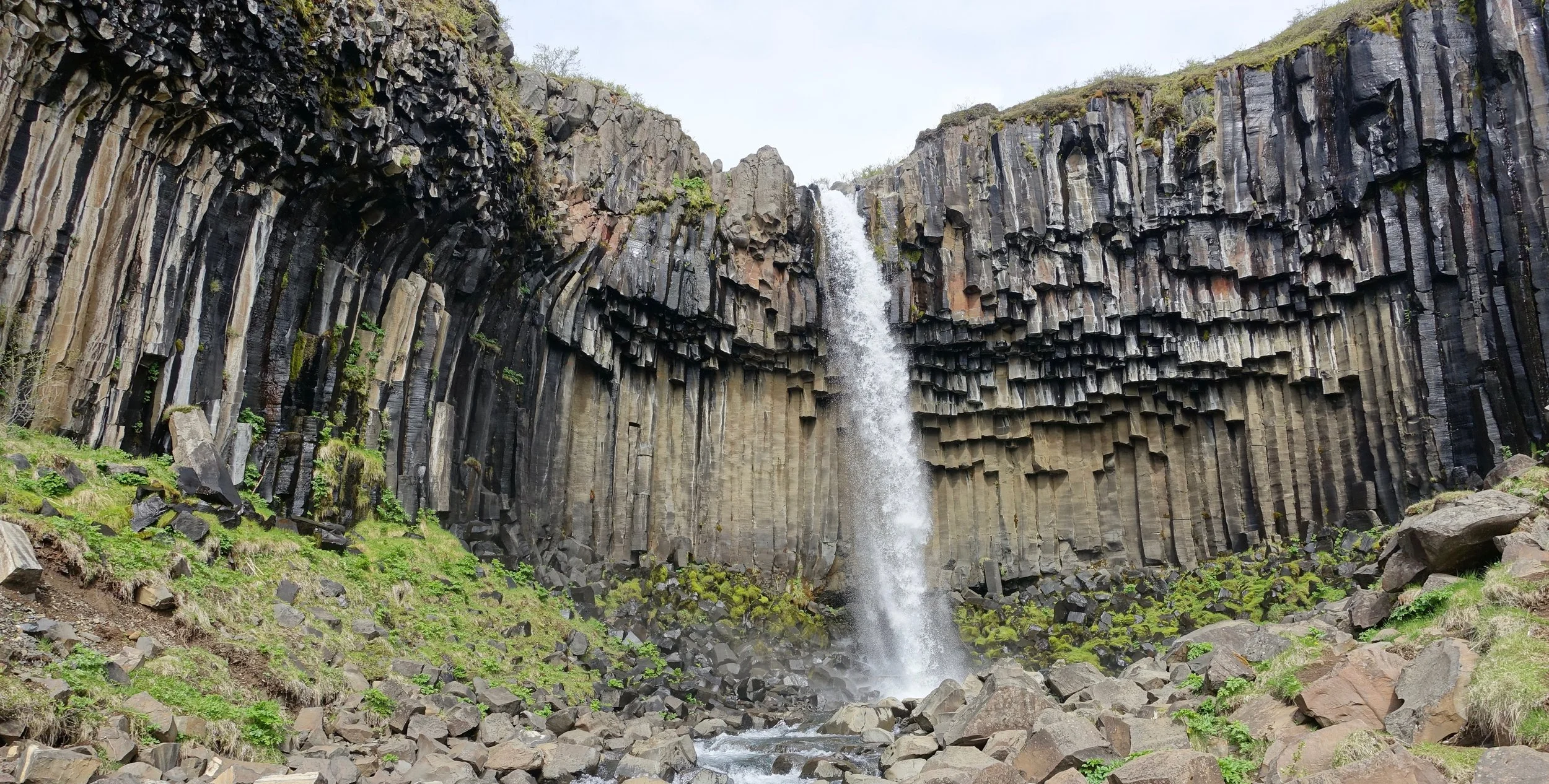 Svartifoss hike in Iceland