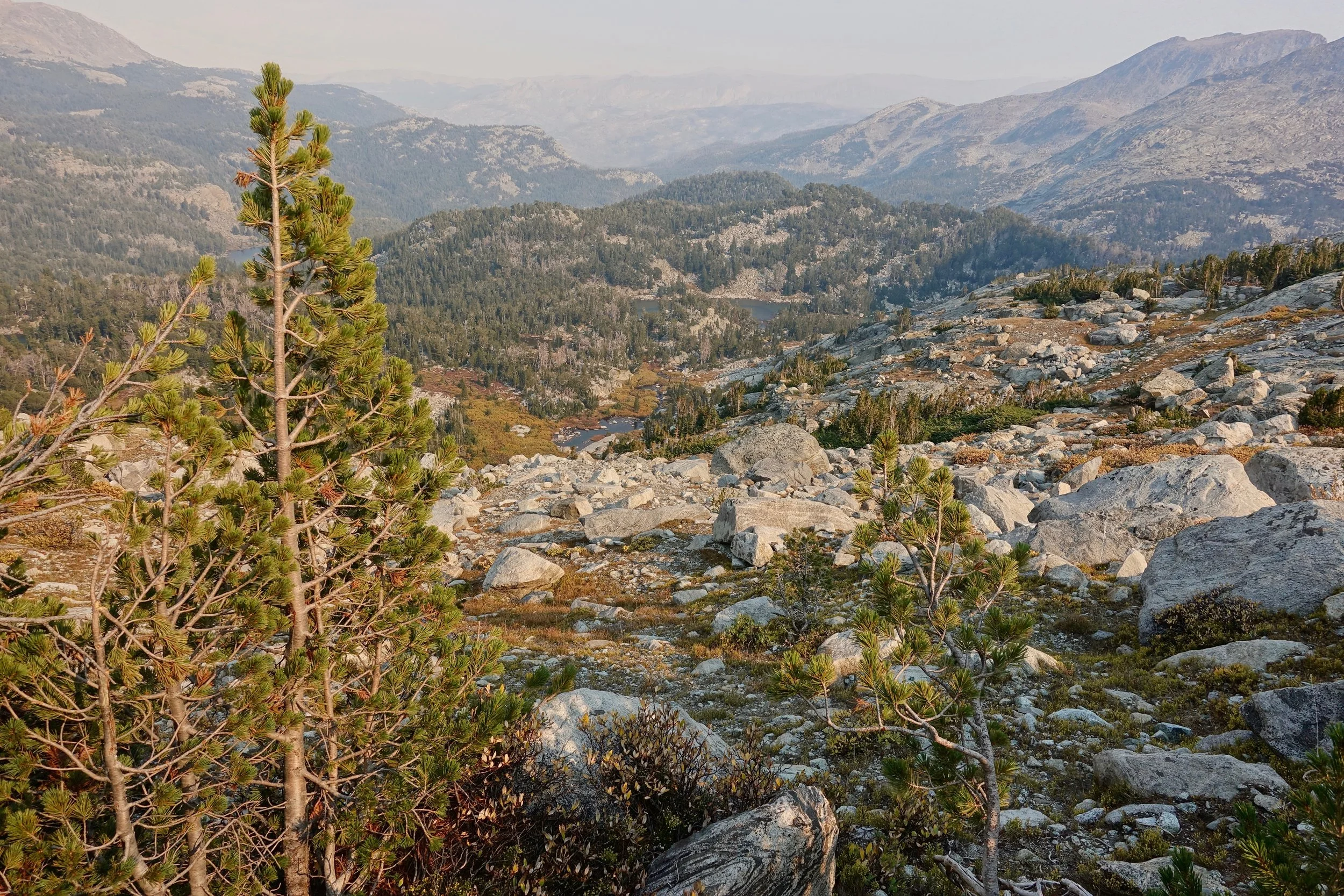 Going to lower elevation