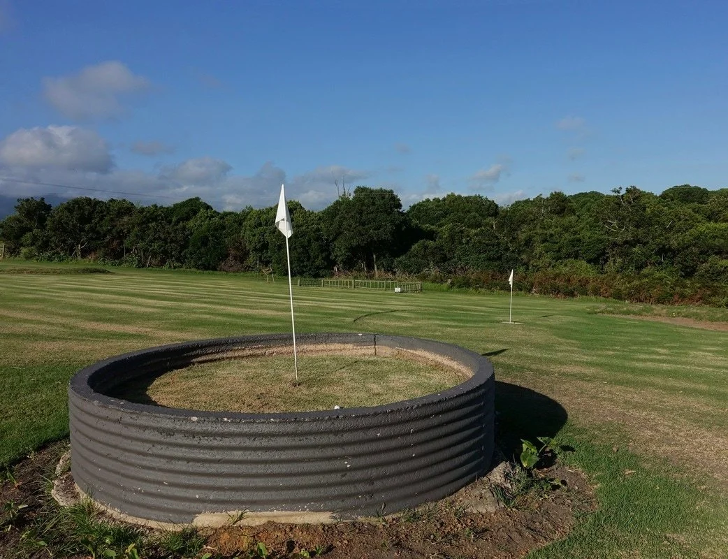 Golf course at one of the lodges